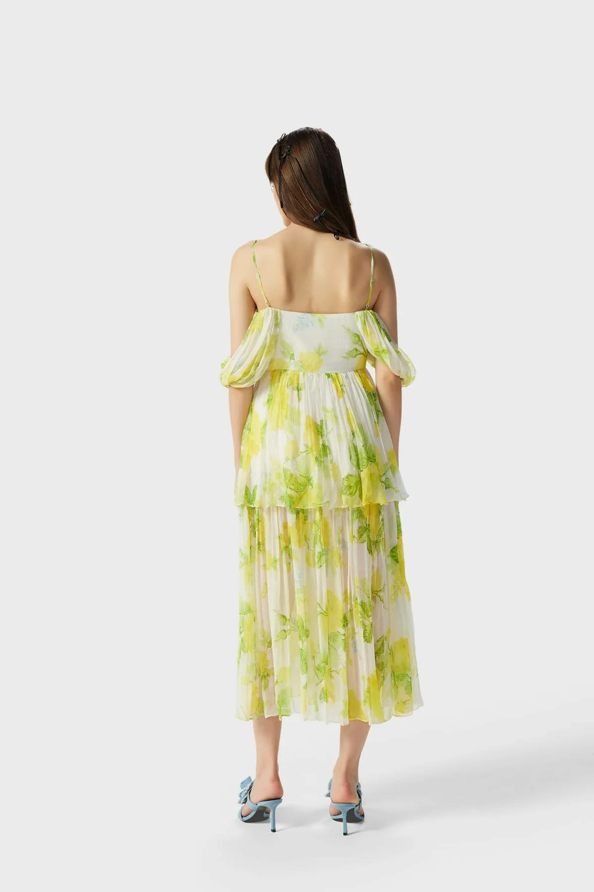 Thumbnail preview #1 for Fleur Strappy Midi Dress