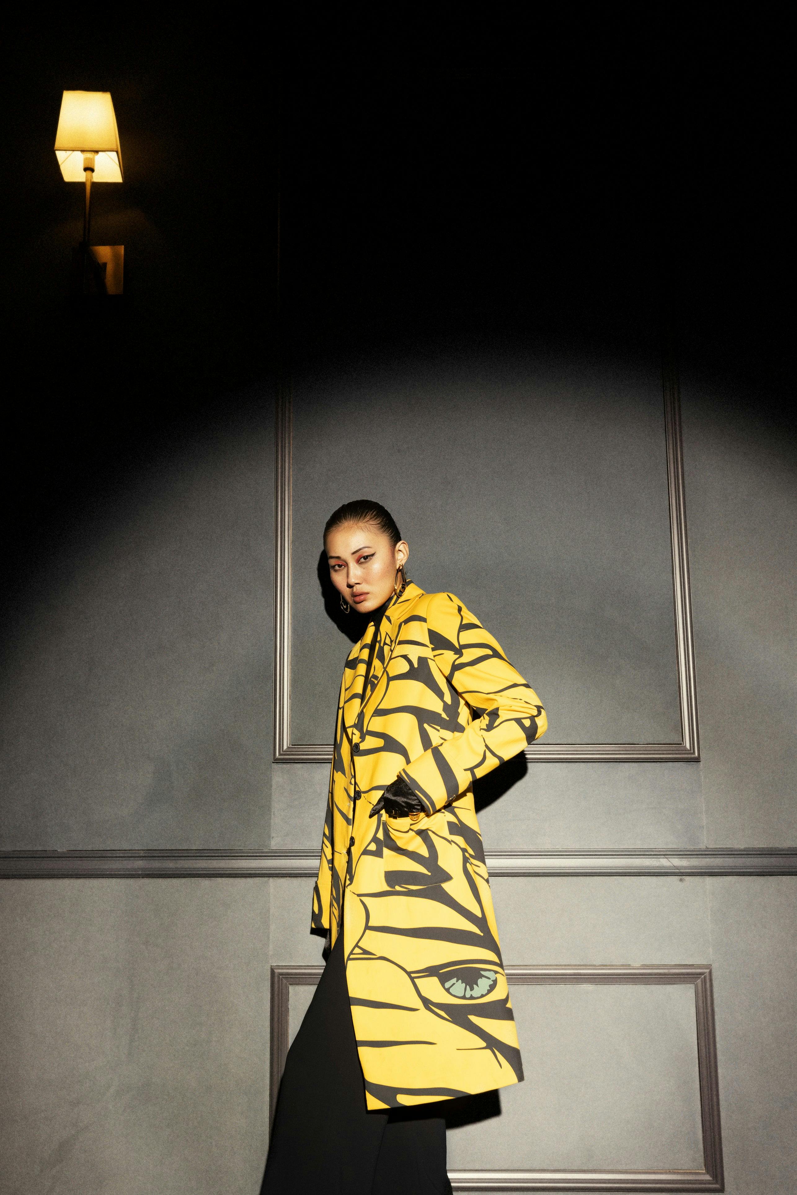 Thumbnail preview #1 for Bold Sunshine Statement Overcoat