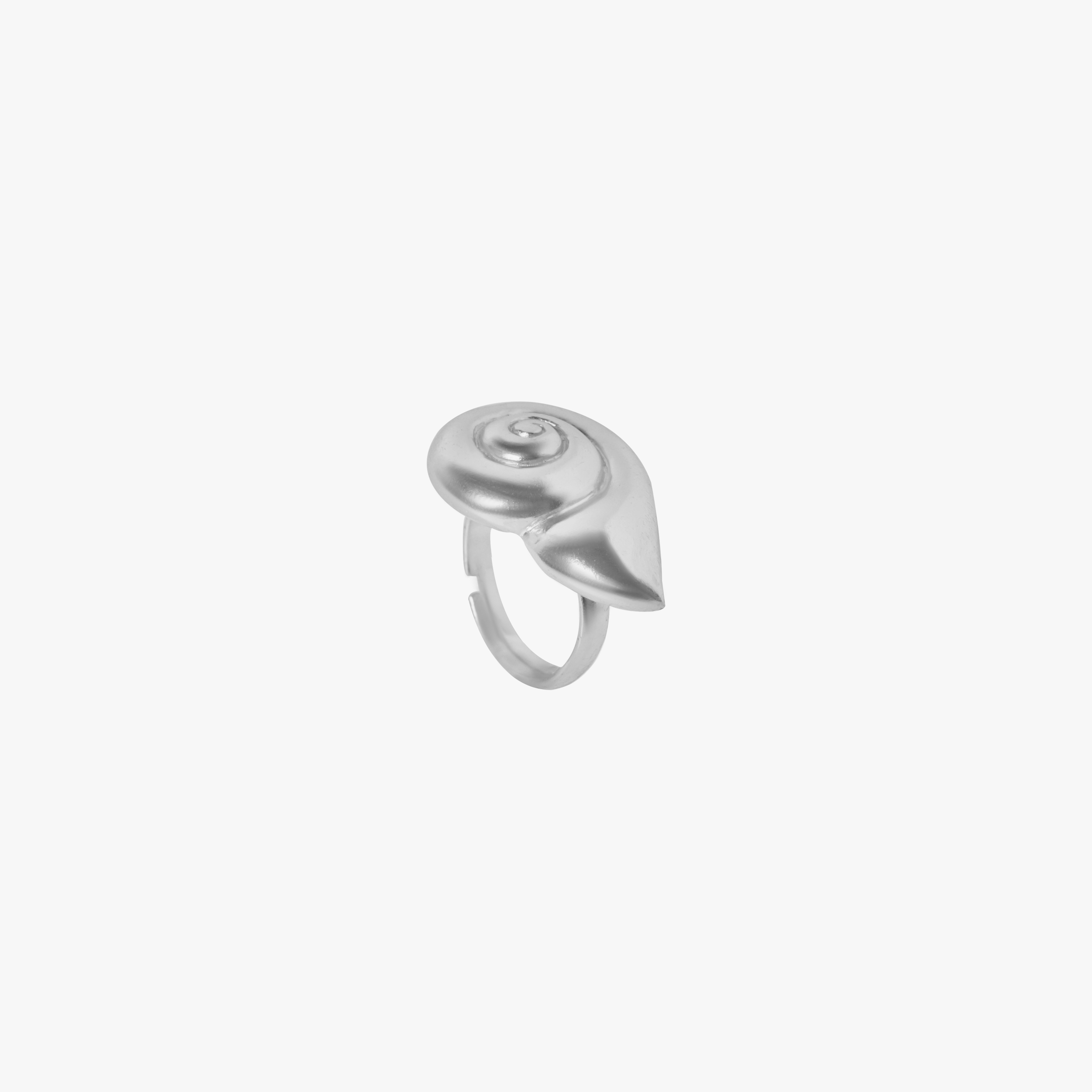 MOON SNAIL  RING SILVER TONE , a product by Equiivalence