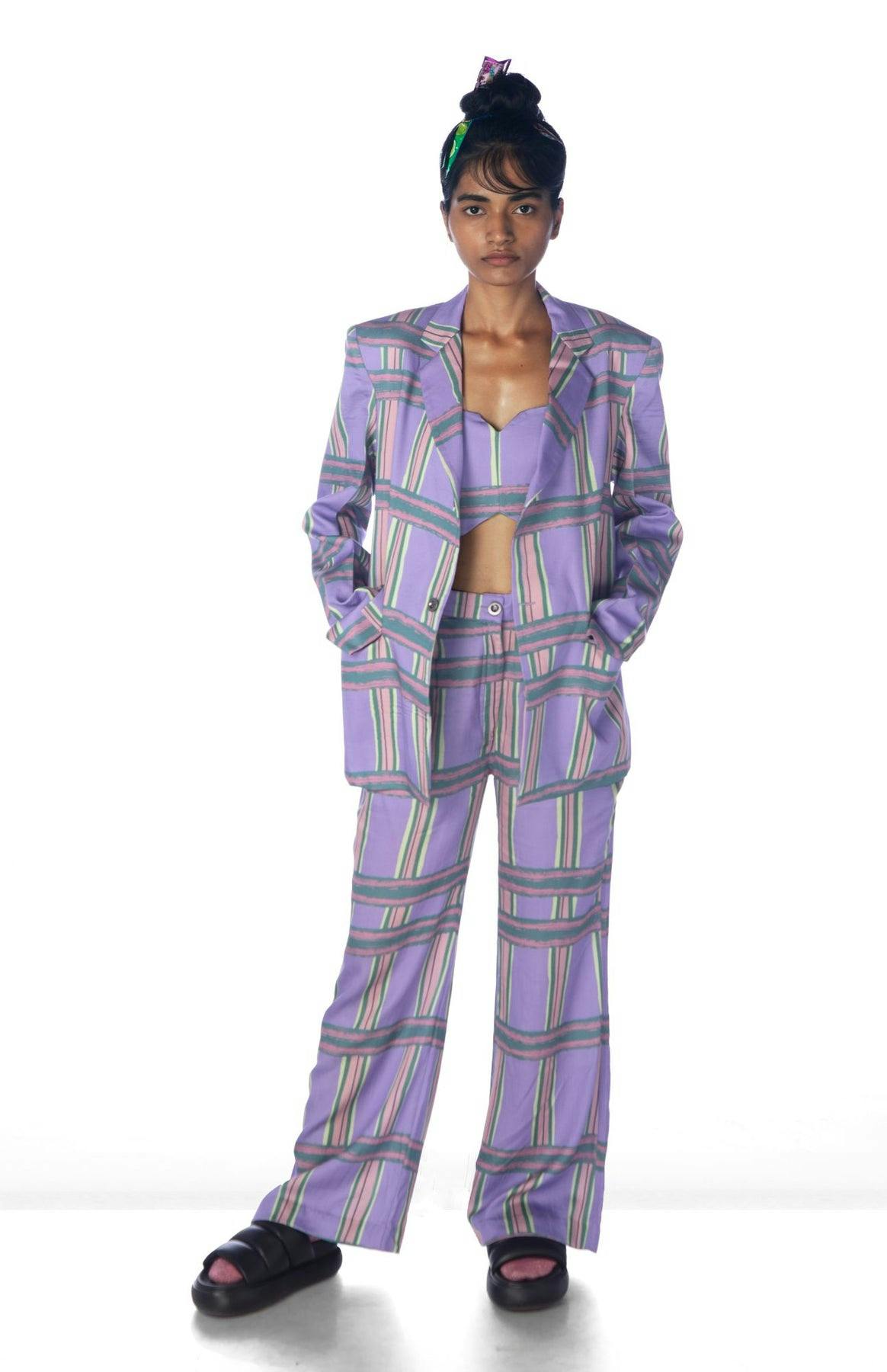 Thumbnail preview #2 for CHAARPAI BLAZER CO-ORD