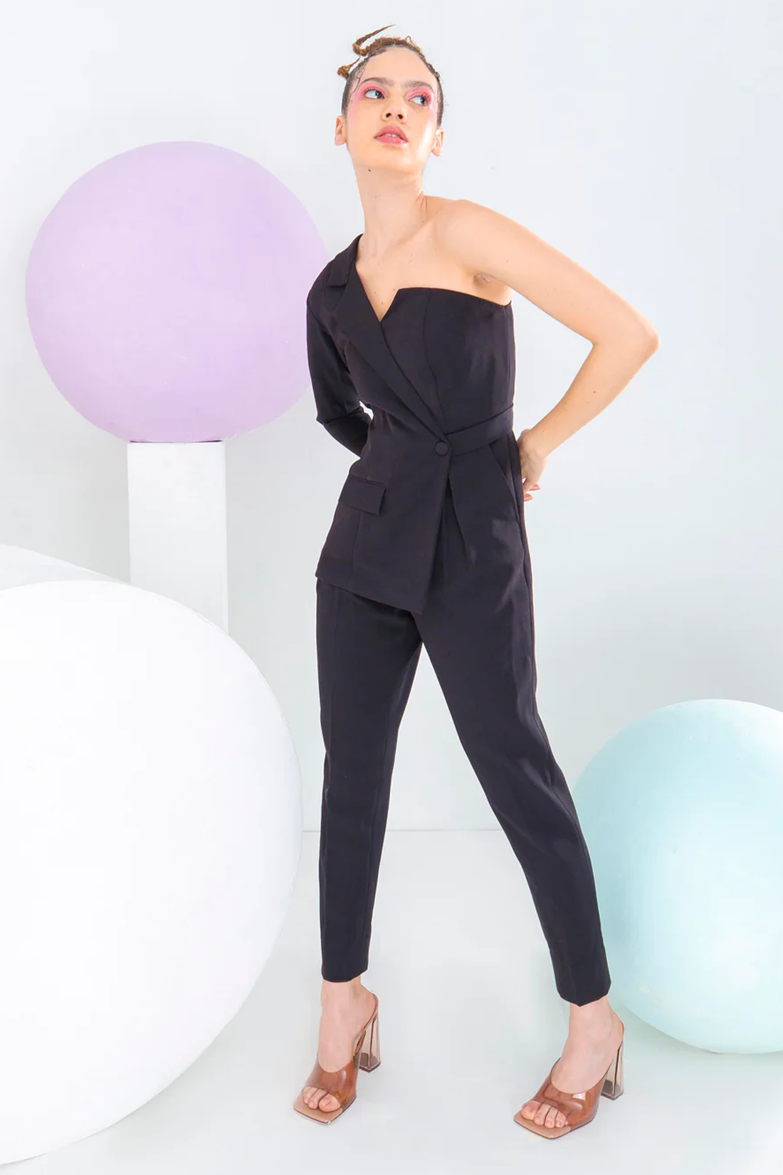 Thumbnail preview #4 for Half and Half Jumpsuit