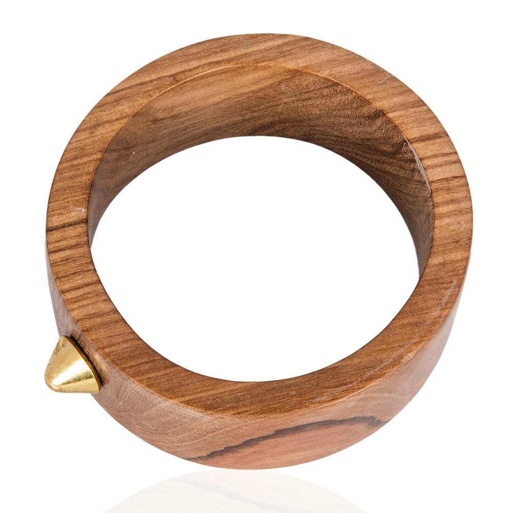 Thumbnail preview #3 for Afro Abiba Teak Wood Bracelet