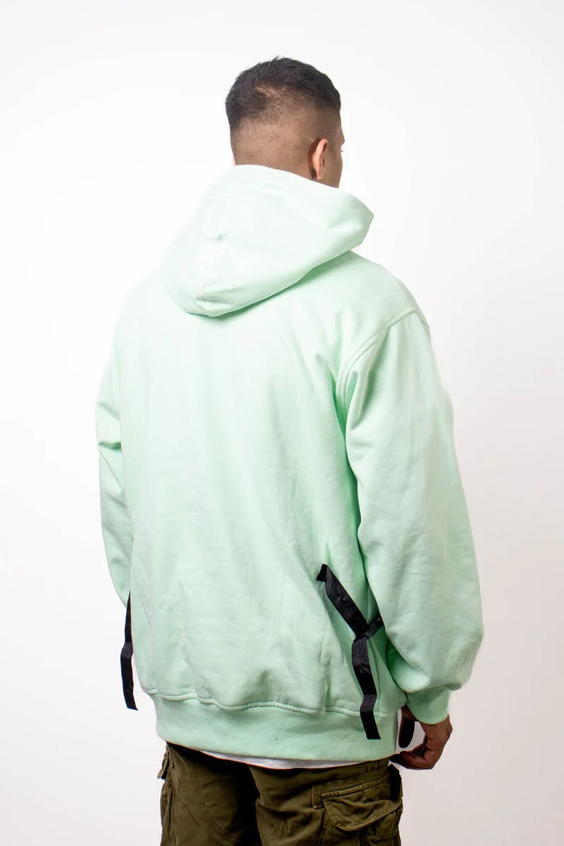 Thumbnail preview #1 for Boxy Pastel Green Hoodie