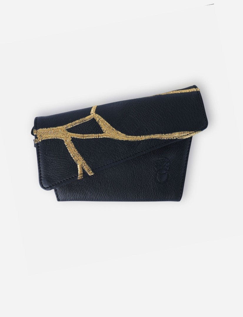 Seiki Trifold Wallet in Black, a product by Econock