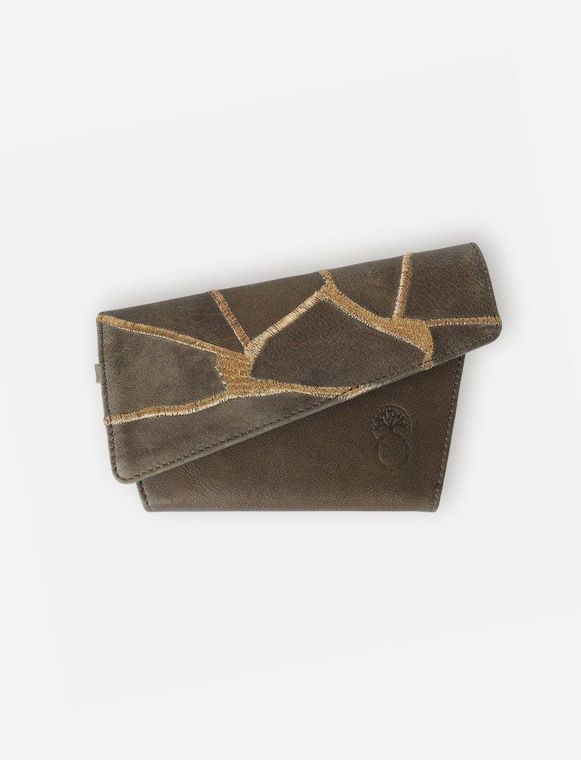 Seiki Trifold Wallet in Olive, a product by Econock