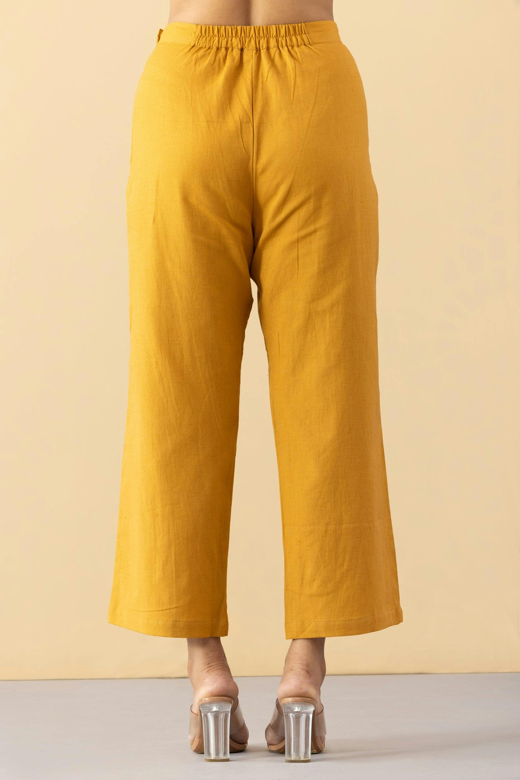 Thumbnail preview #1 for MUSTARD COTTON BOTTOMS