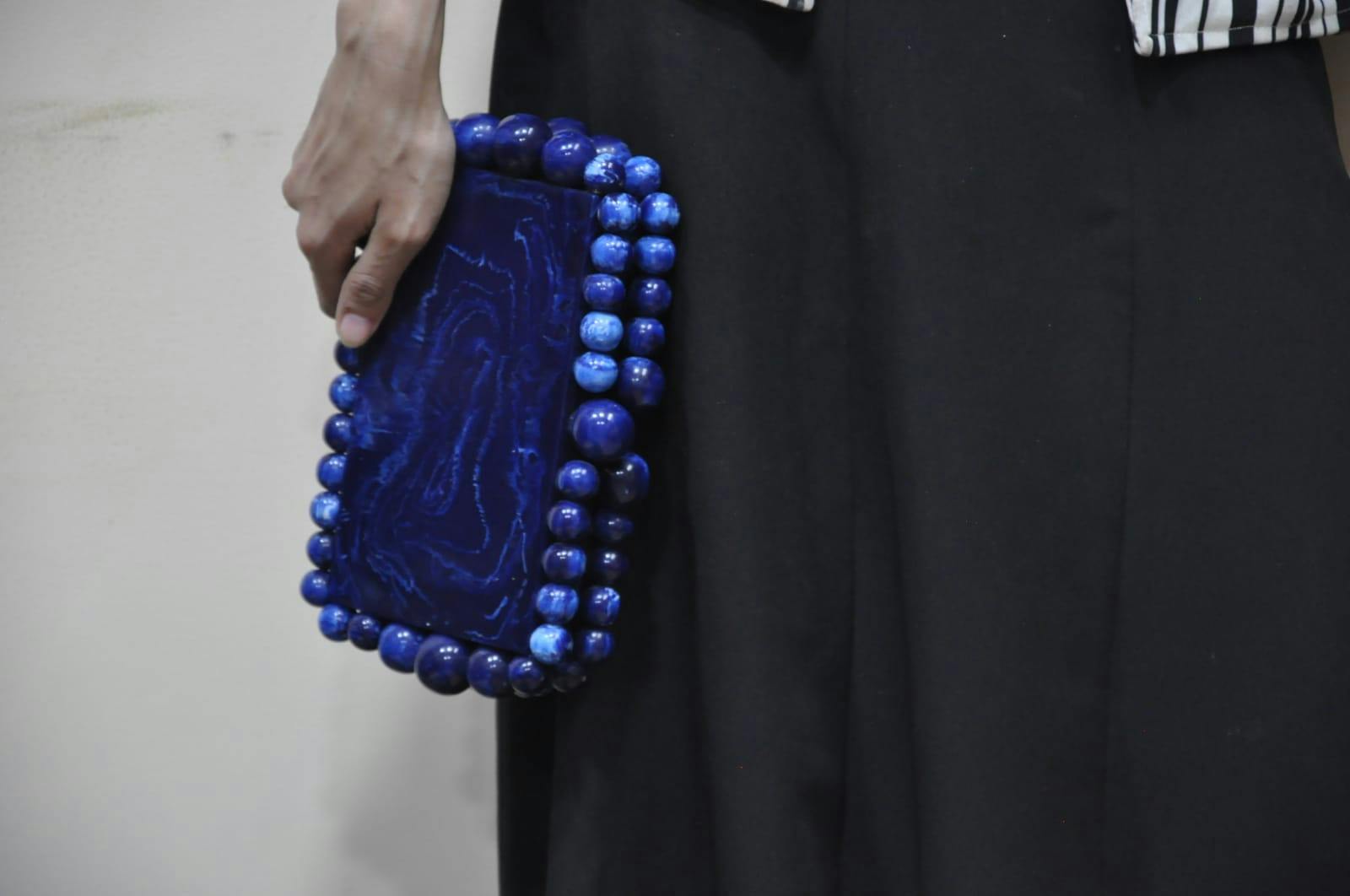 Thumbnail preview #1 for The POSH Azul Clutch