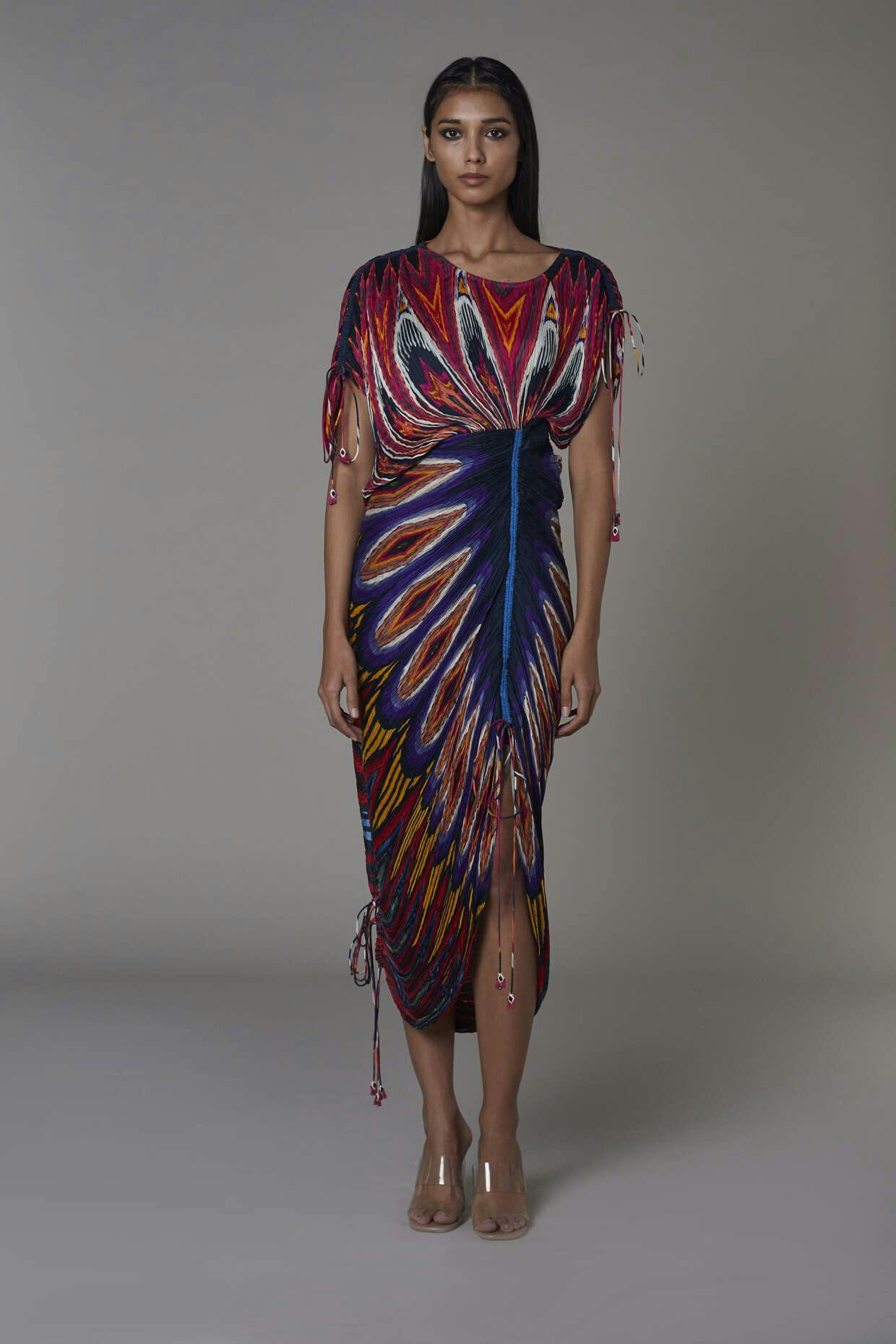 Sari Dress, a product by Saaksha & Kinni 