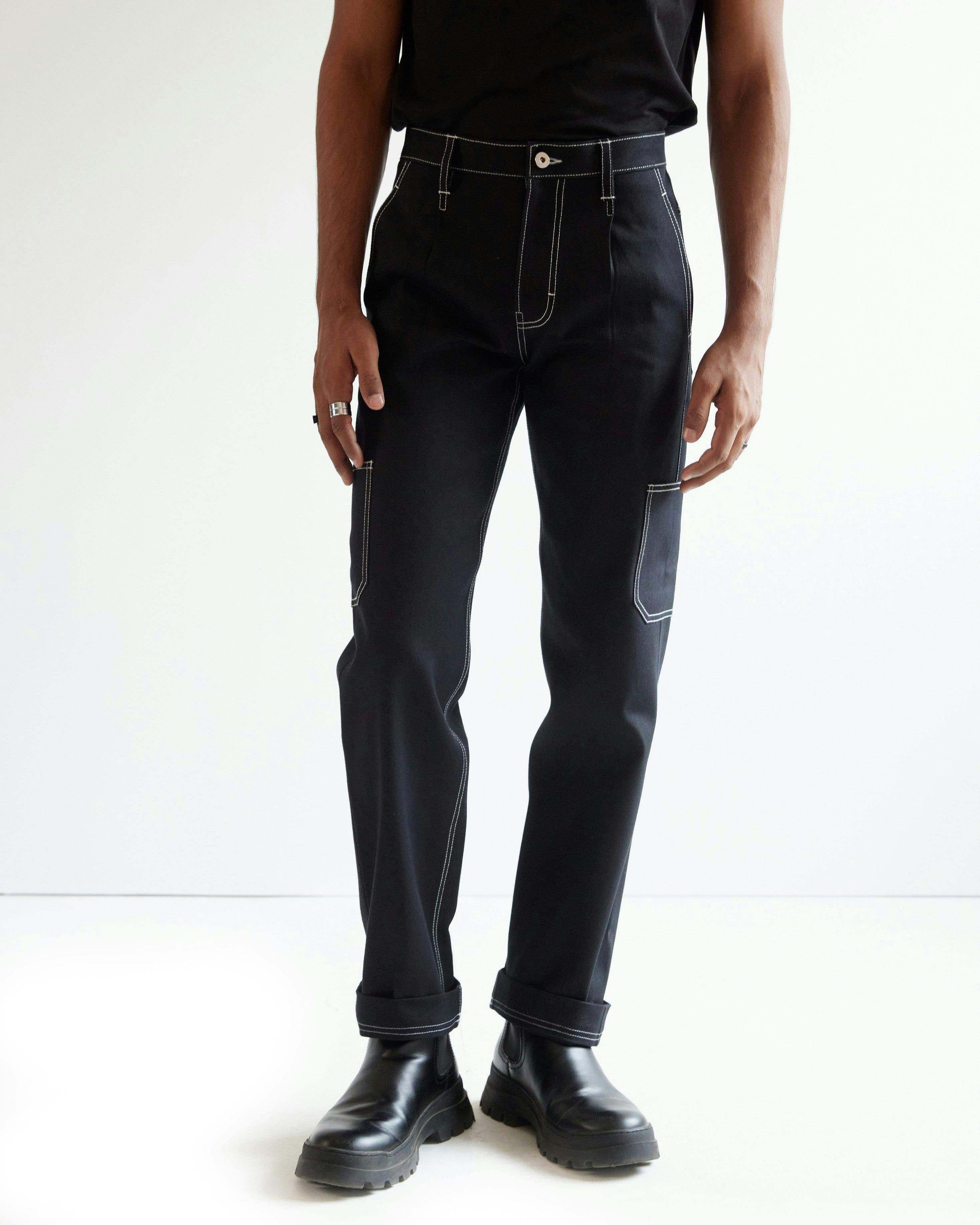 Thumbnail preview #1 for Cargo Denim Black