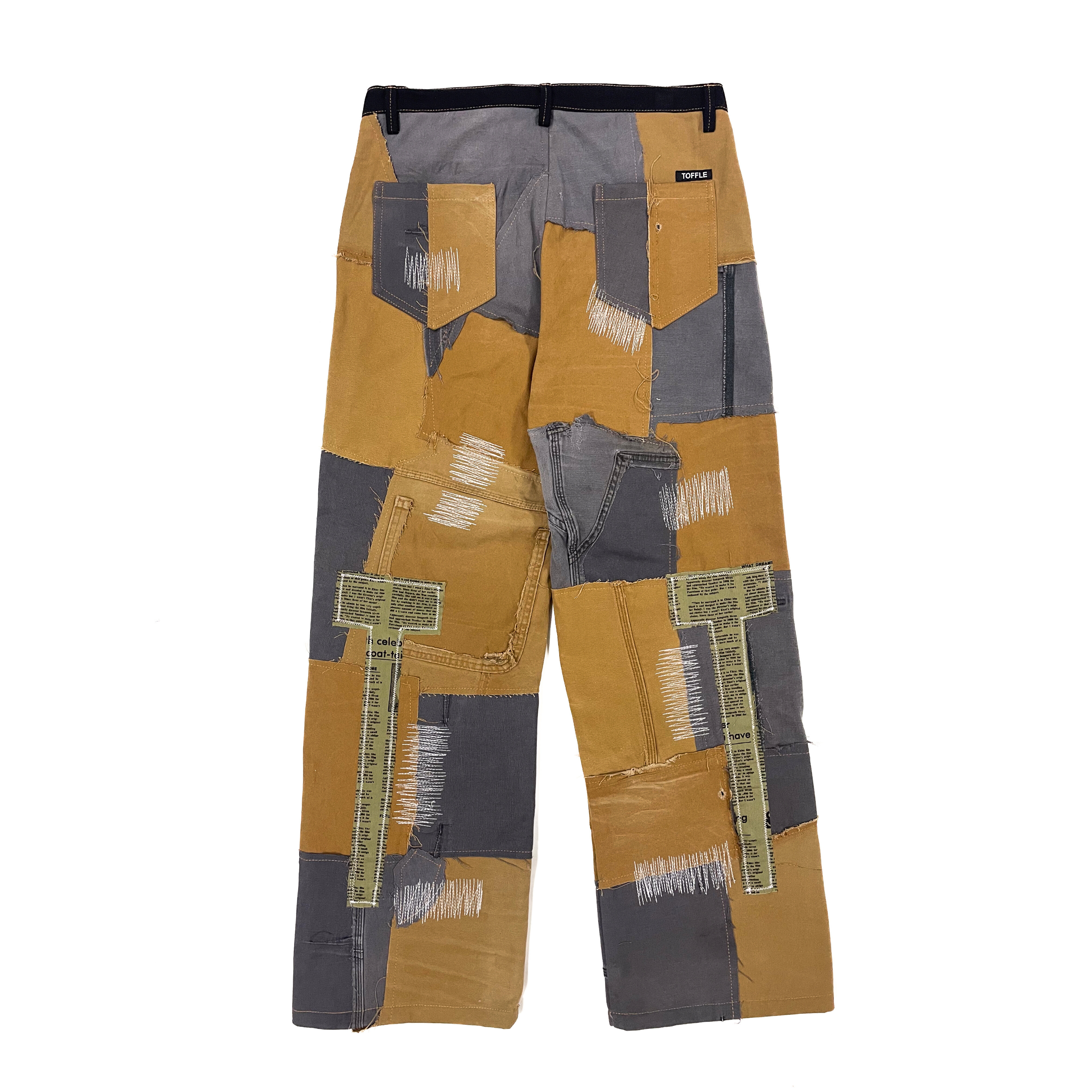 Thumbnail preview #1 for Earth Patchwork Jeans