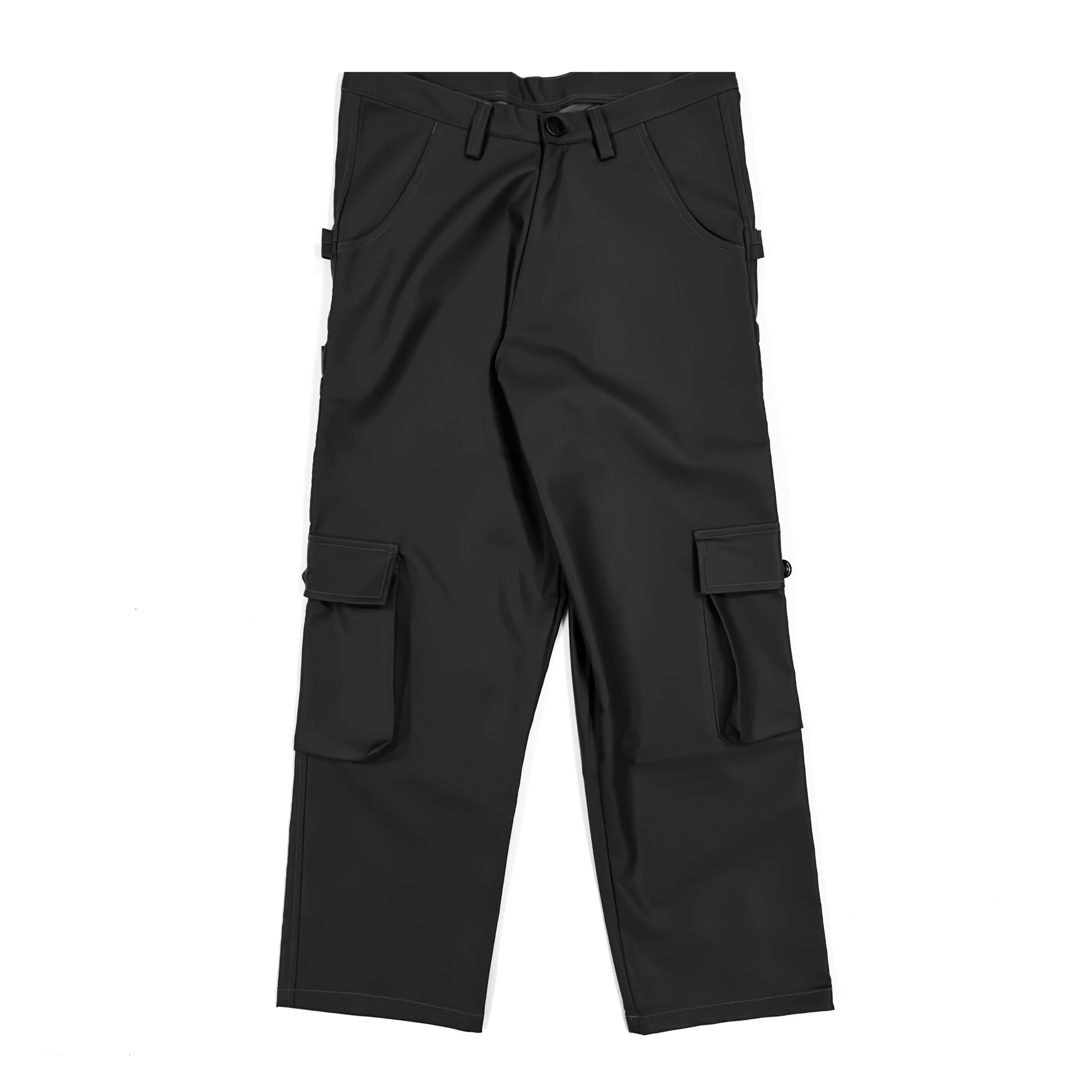 Thumbnail preview #0 for Leather Carpenter Pants - Black