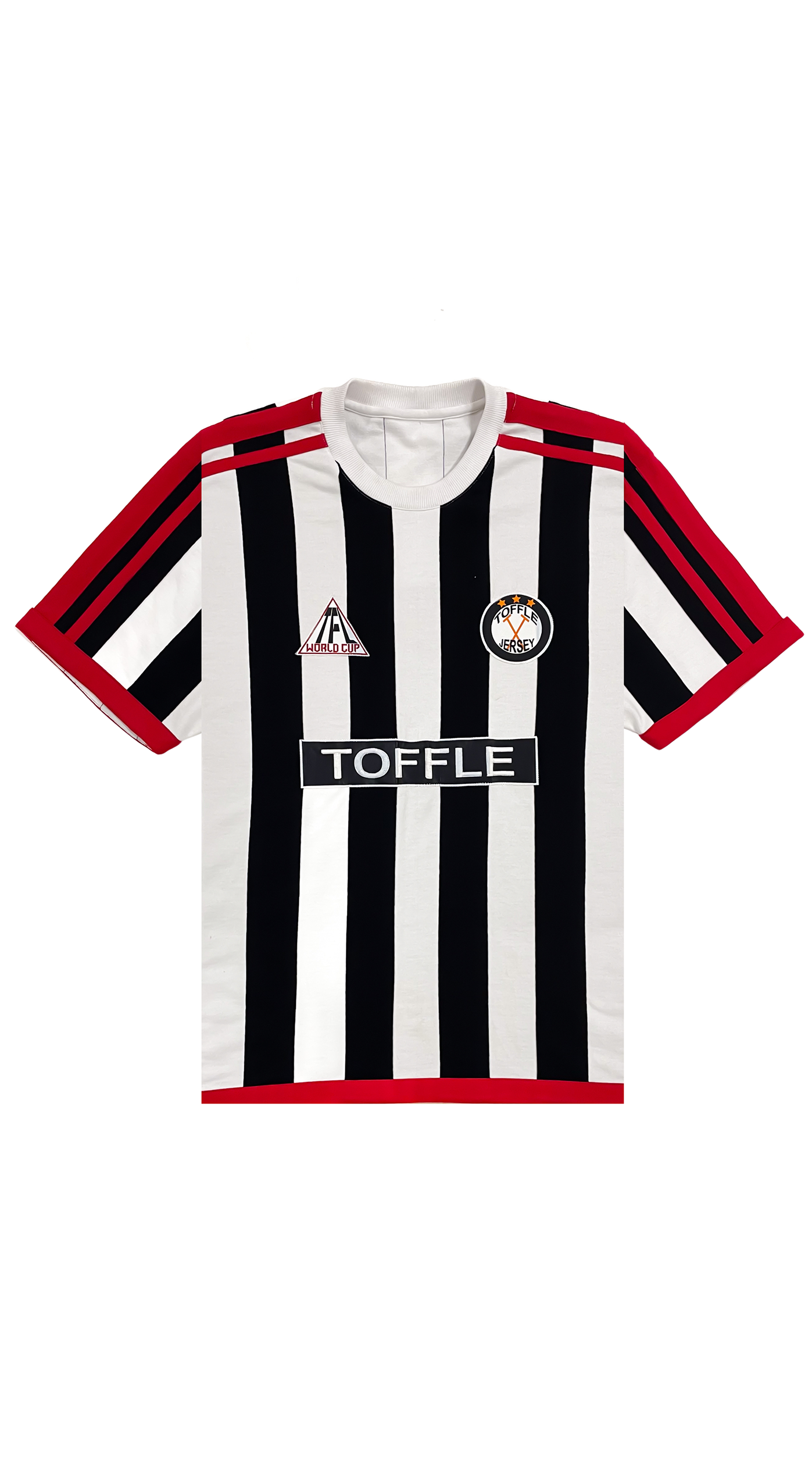 Black Stripe FB Jersey, a product by TOFFLE