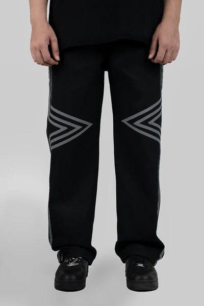 Reflective Athletic Black Denim, a product by TOFFLE