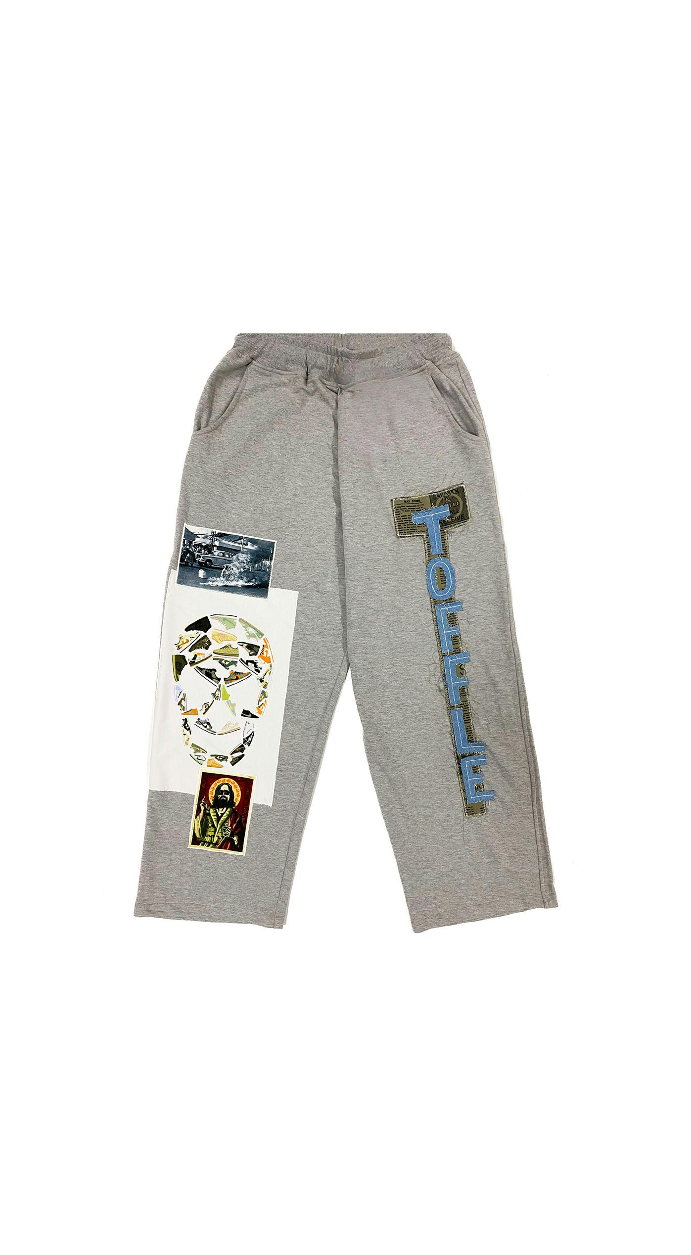 Grey Patchwork Jogger, a product by TOFFLE