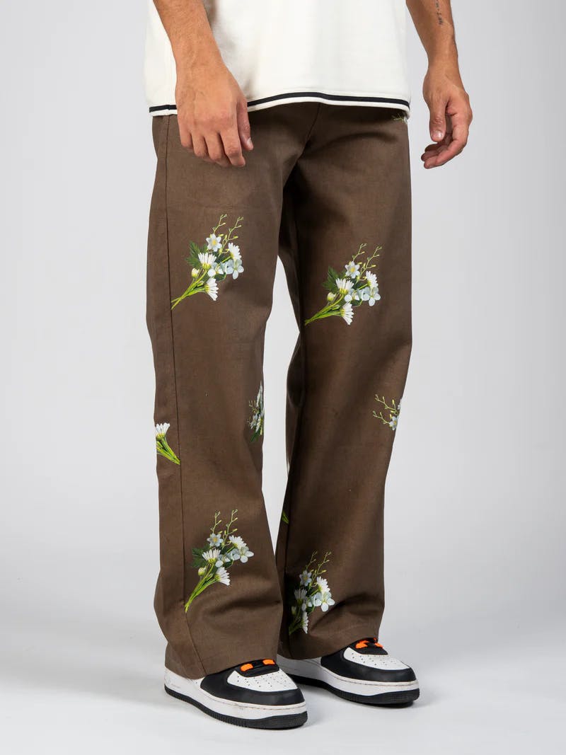 Brown Floral Denim, a product by TOFFLE