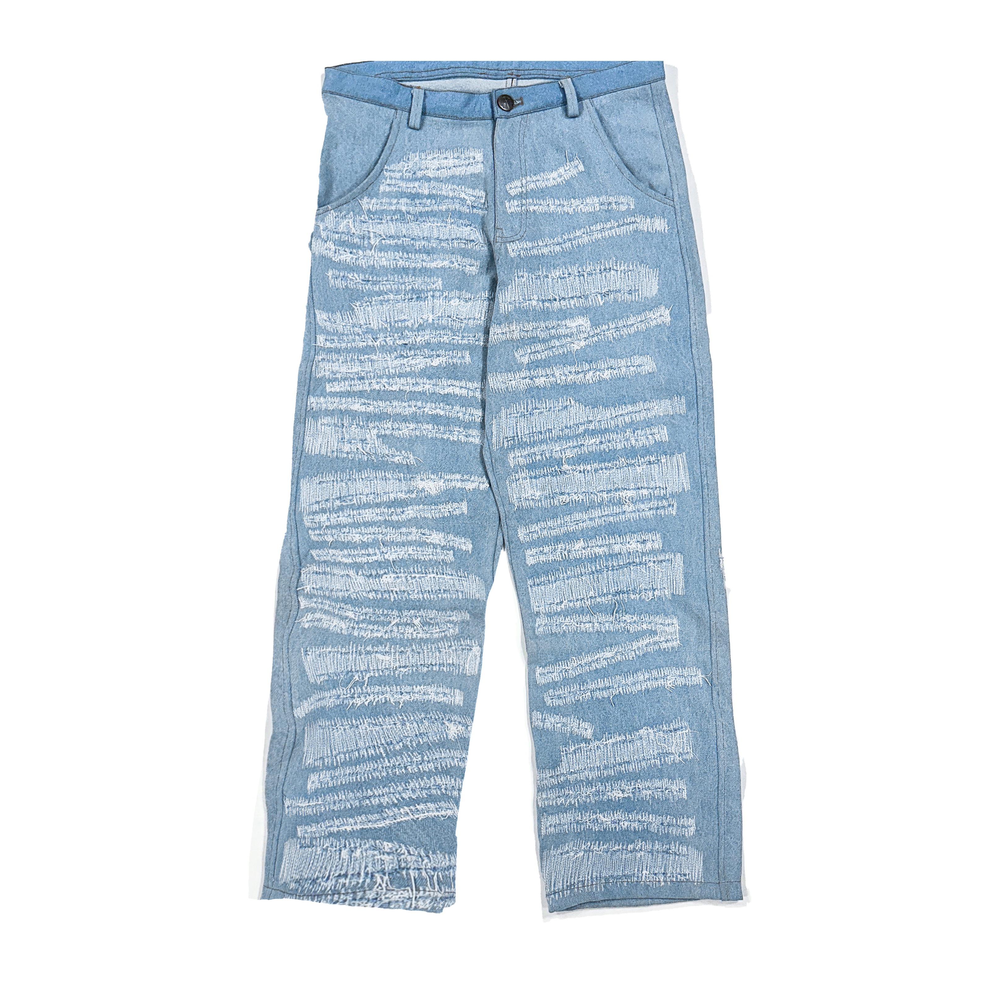 Distressed Blue Denim, a product by TOFFLE