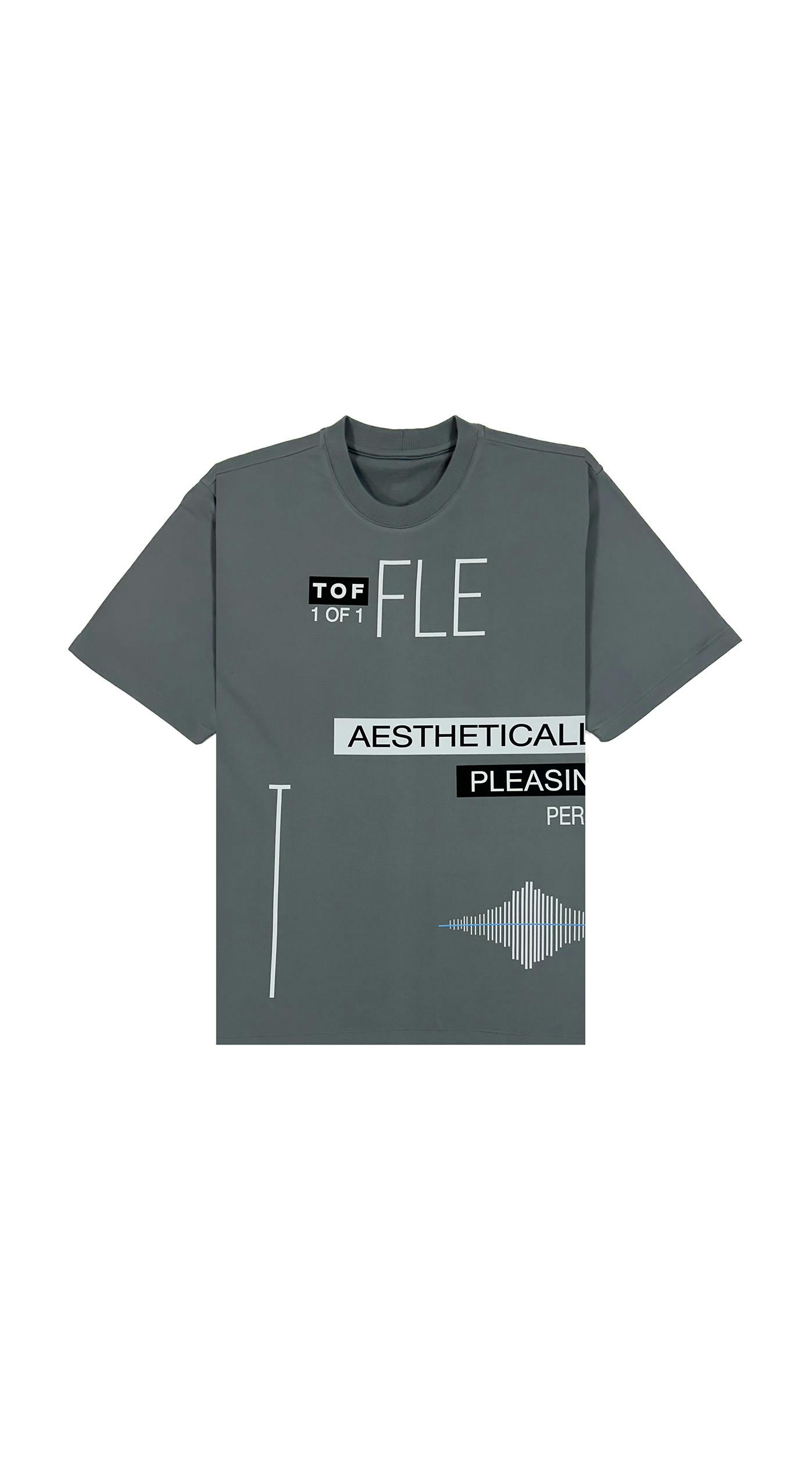 Charcoal Aesthetic T-shirt, a product by TOFFLE