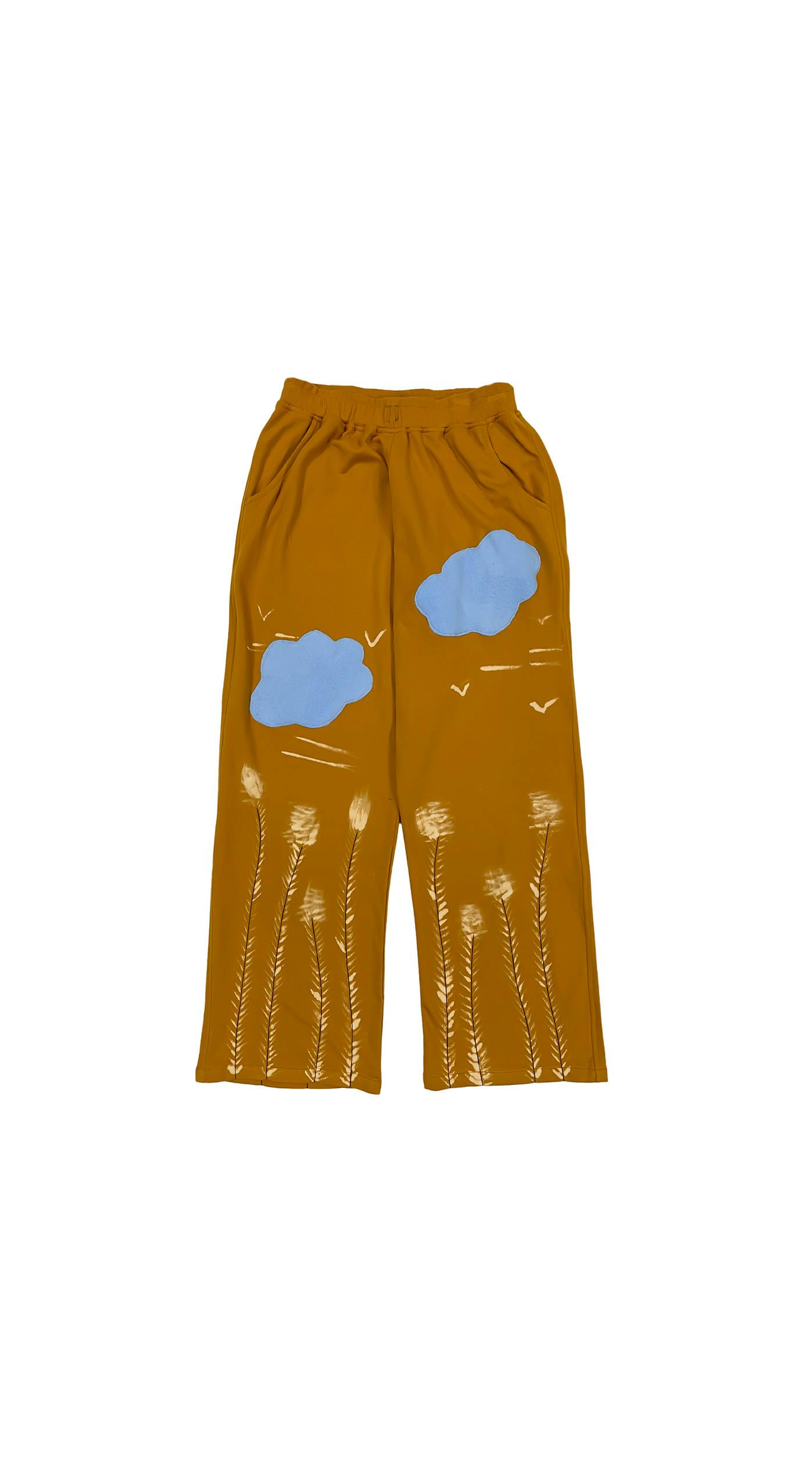 Thumbnail preview #0 for Bleached Floral Joggers