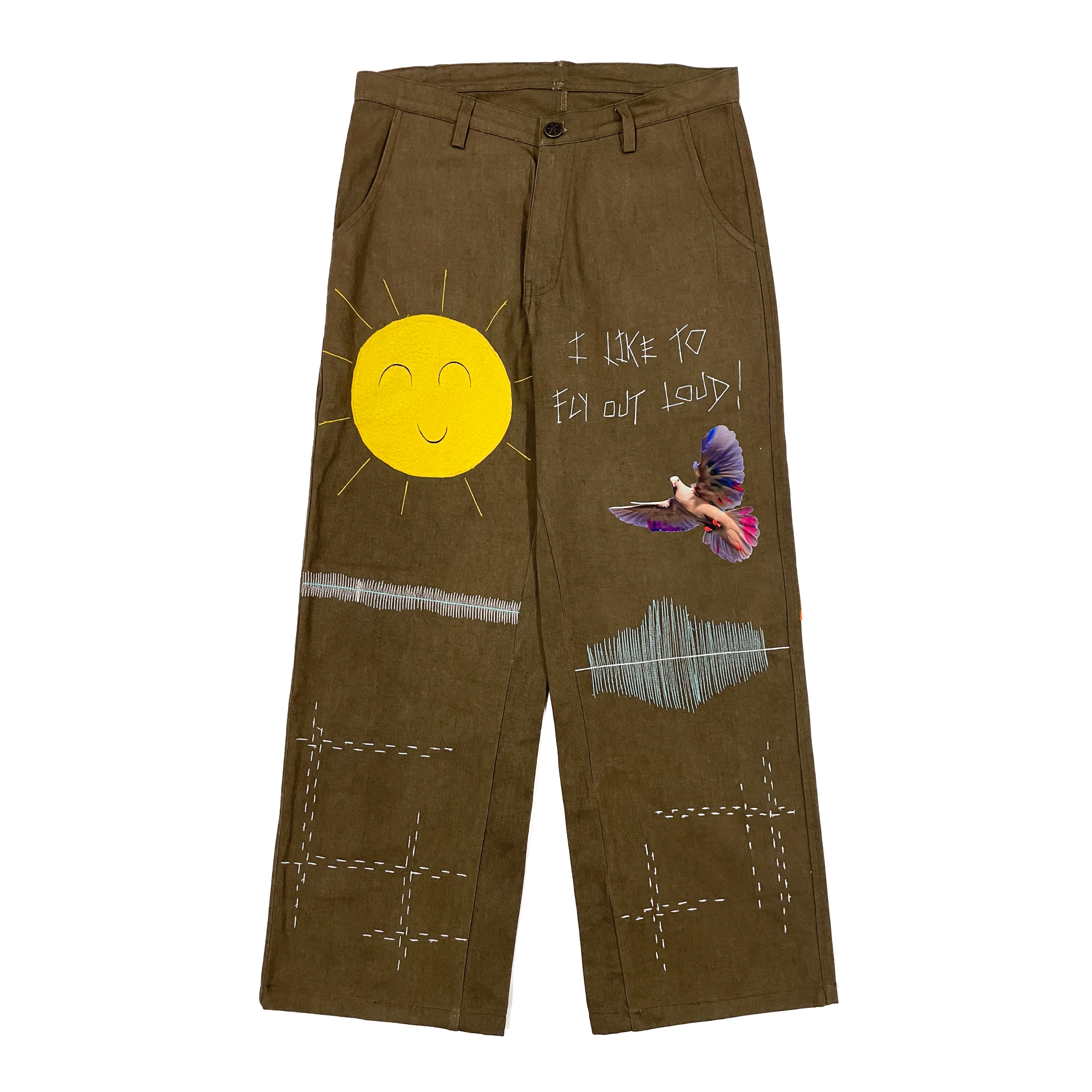 Earthtone Brown Denims, a product by TOFFLE