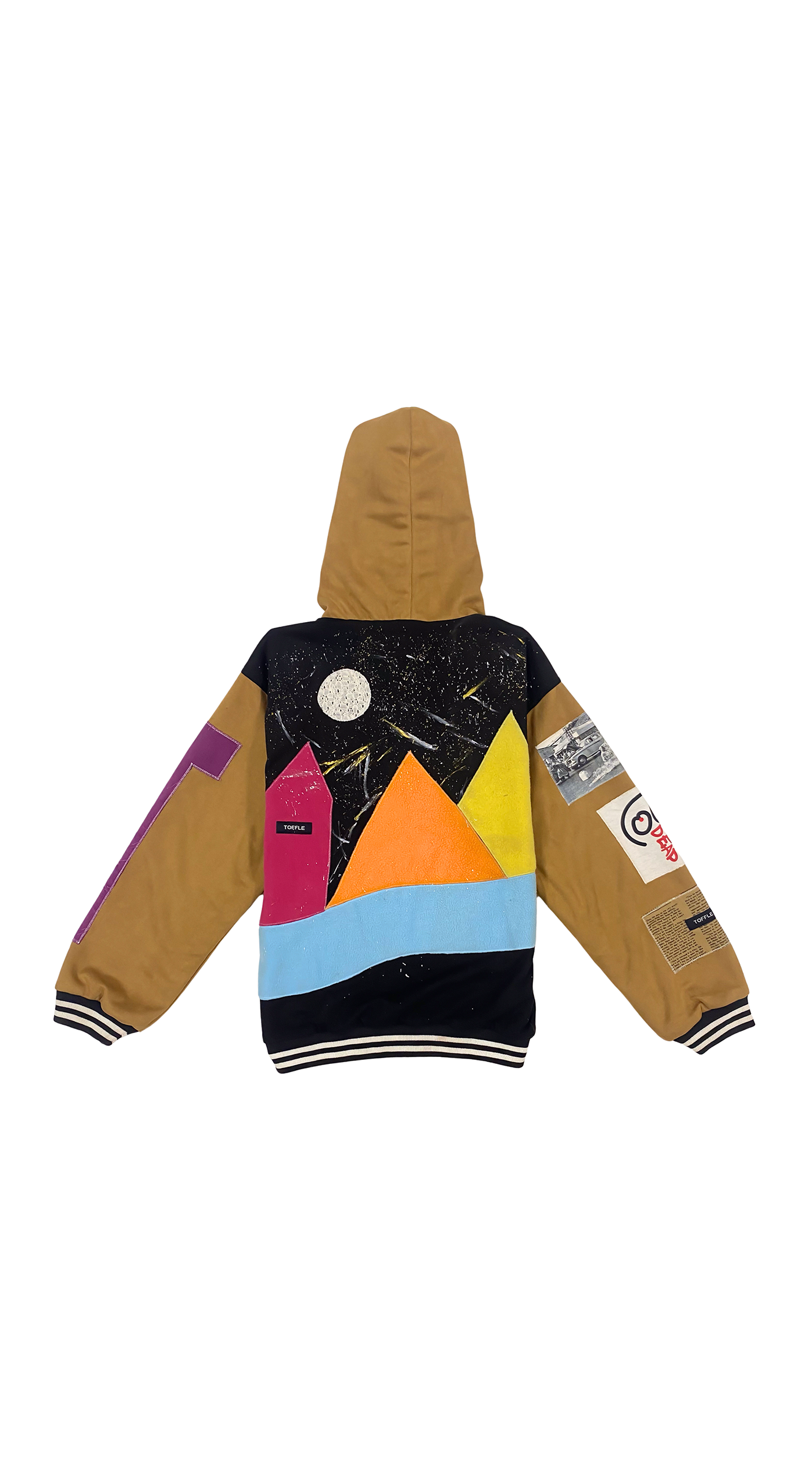 Thumbnail preview #1 for Suede Varsity Jacket