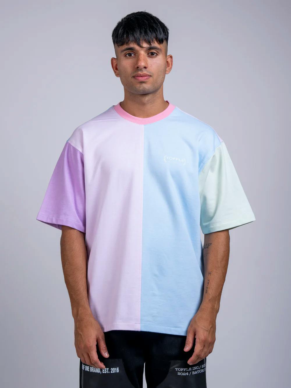 Thumbnail preview #2 for Colour Block T-shirt