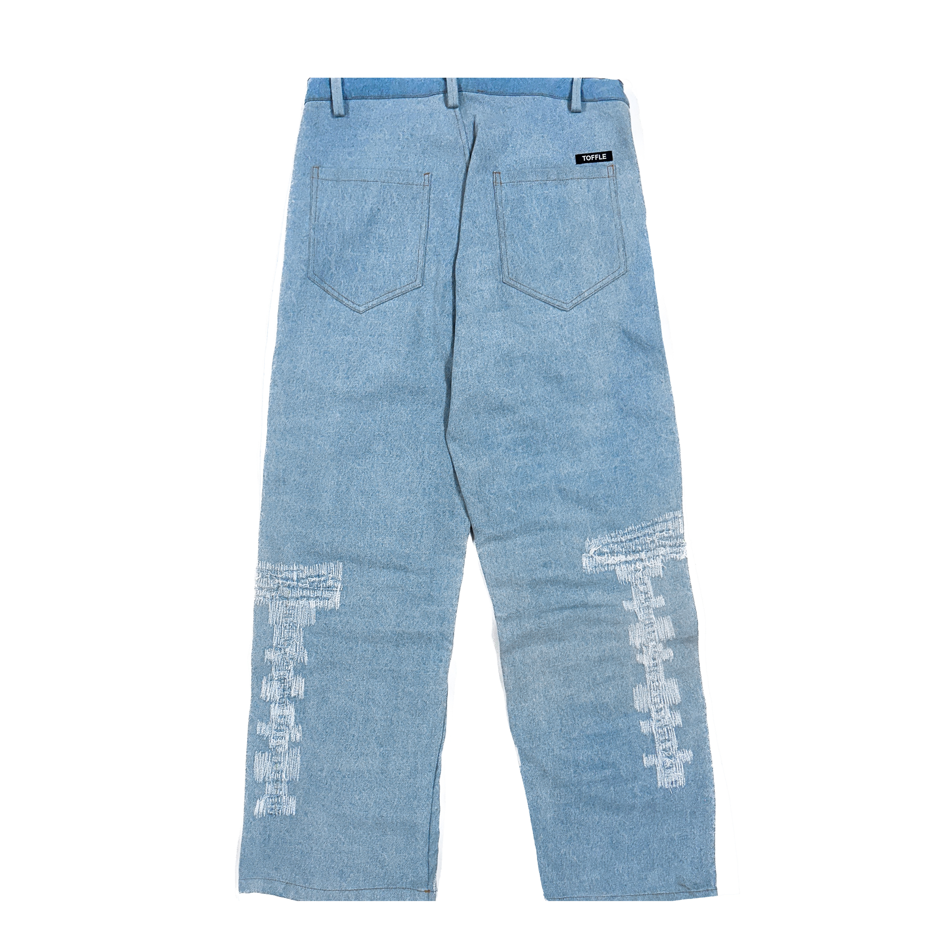 Thumbnail preview #1 for Distressed Blue Denim