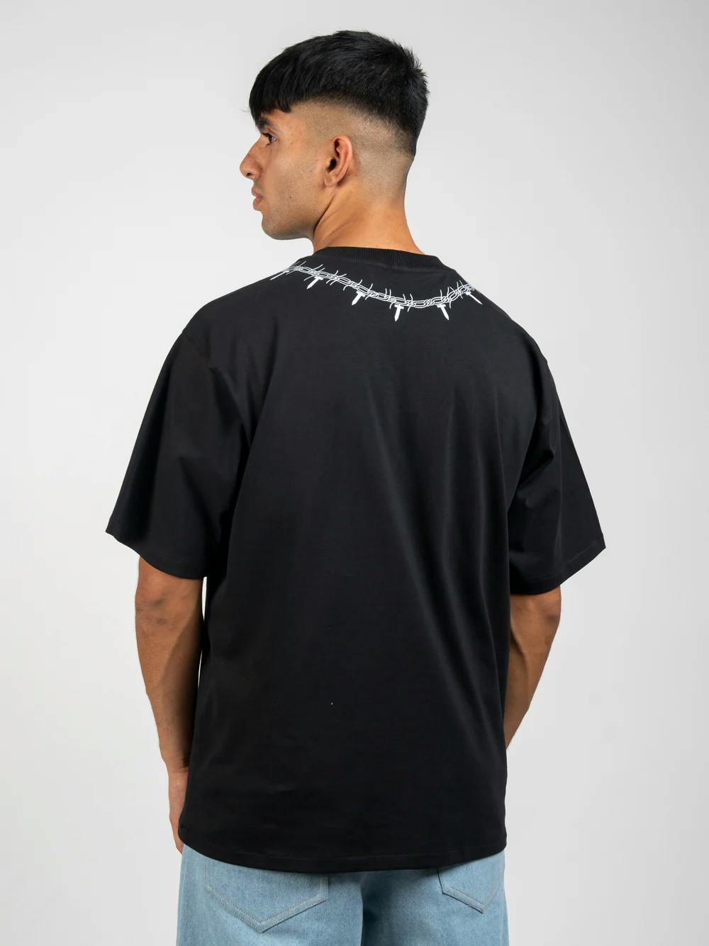 Thumbnail preview #3 for Black Religious Necklace T-shirt