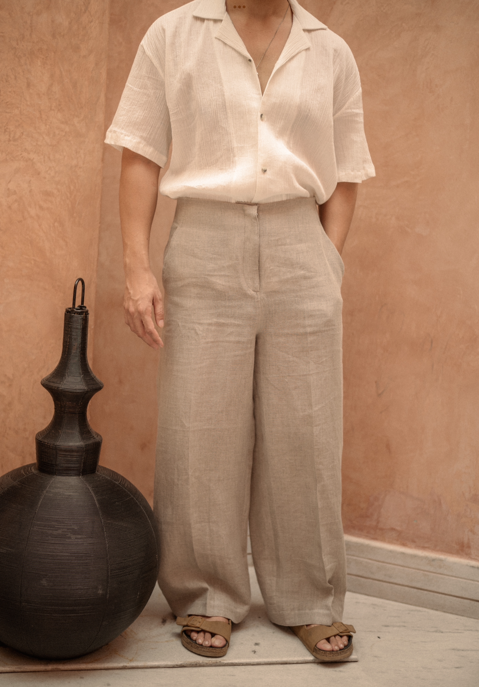 Thumbnail preview #1 for 90s Linen Trousers