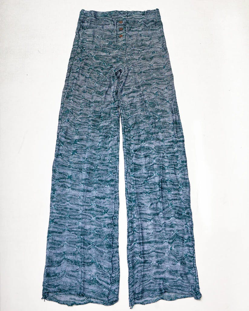 Thumbnail preview #2 for MARL KNIT TROUSERS