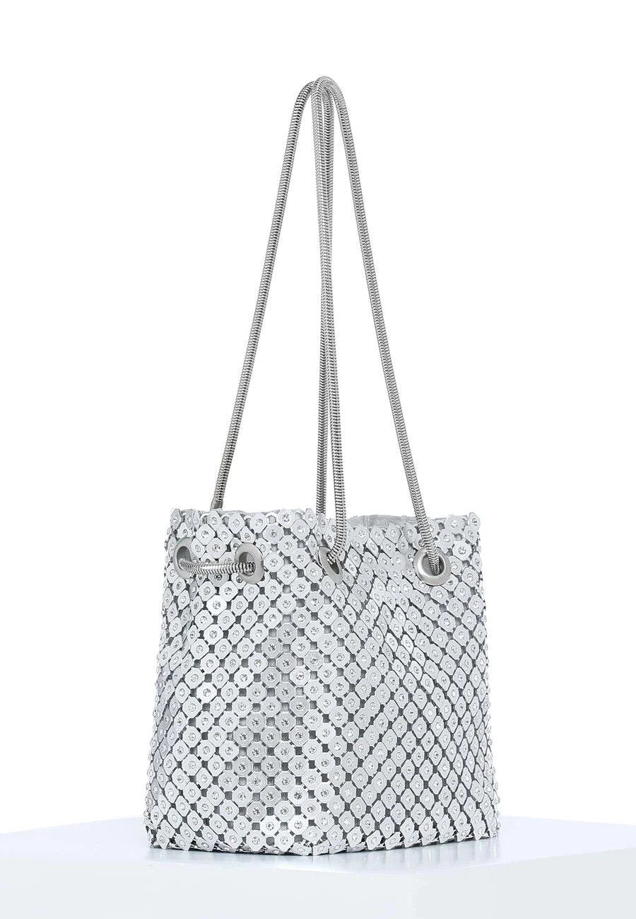 Thumbnail preview #2 for SILVER MOON Bucket Bag