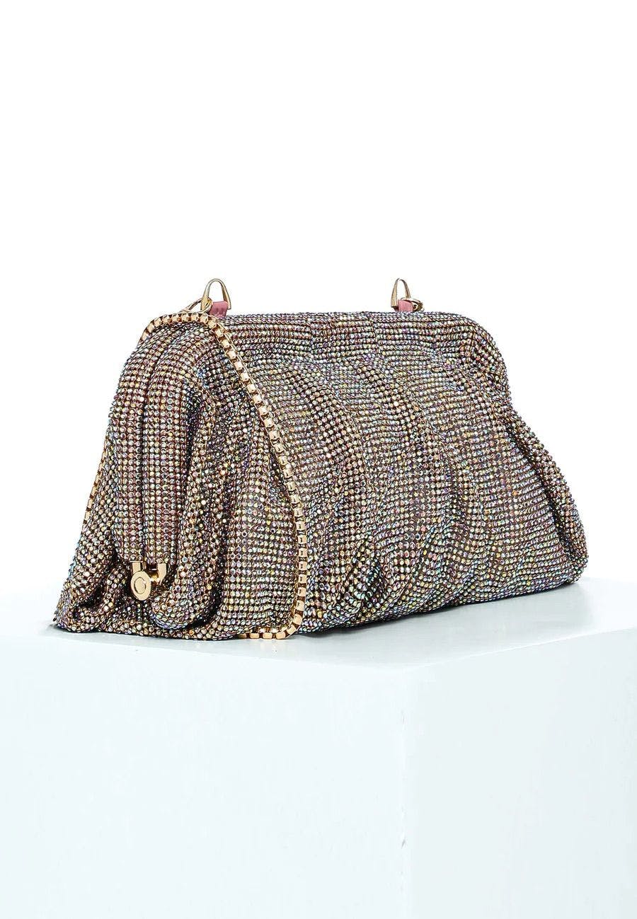 Thumbnail preview #4 for Midnight sparkle Diamanté Clutch