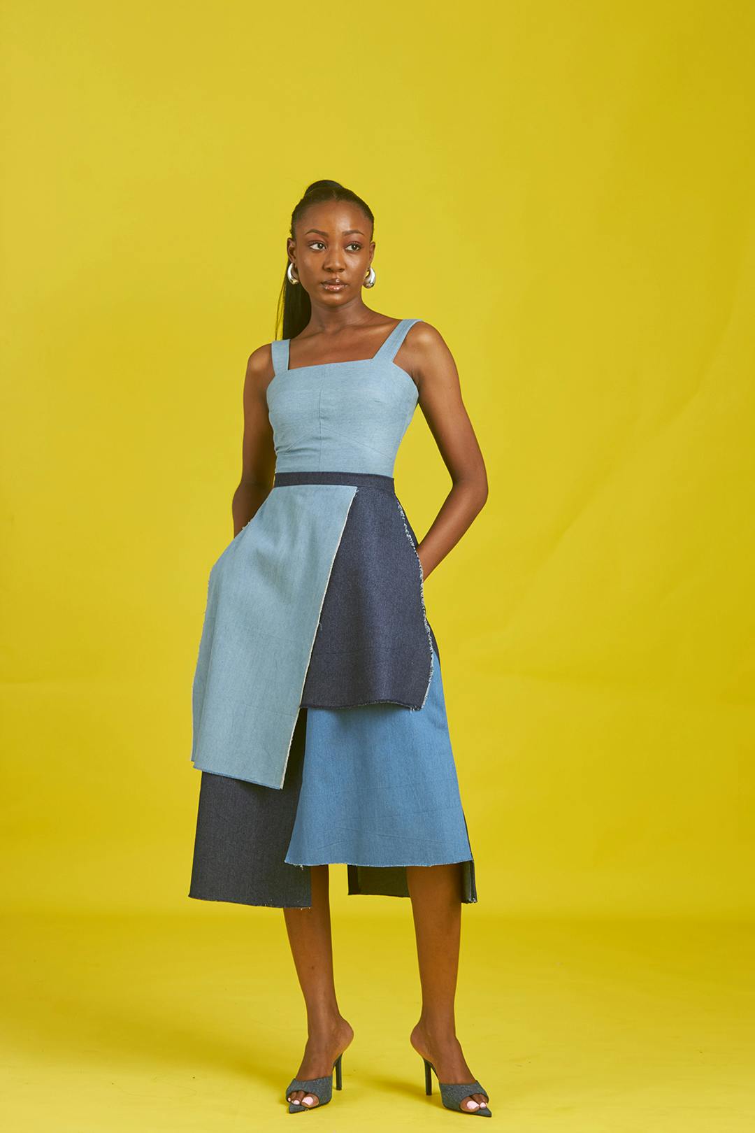 Tola Denim Skirt, a product by M.O.T