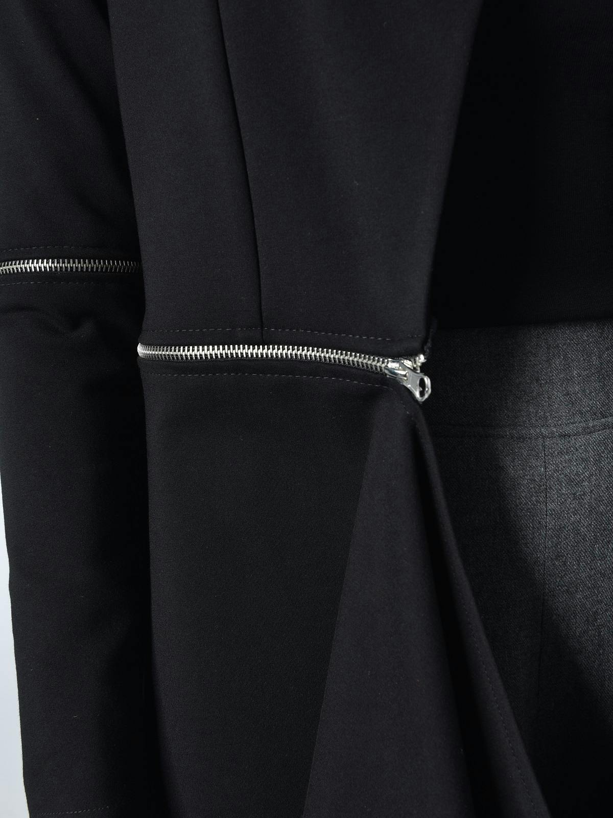 Thumbnail preview #6 for Extravagant Asymmetric Jacket with Zippers