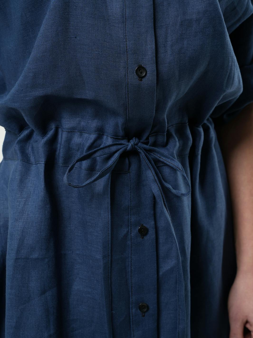 Thumbnail preview #5 for Maxi Linen Shirt Dress