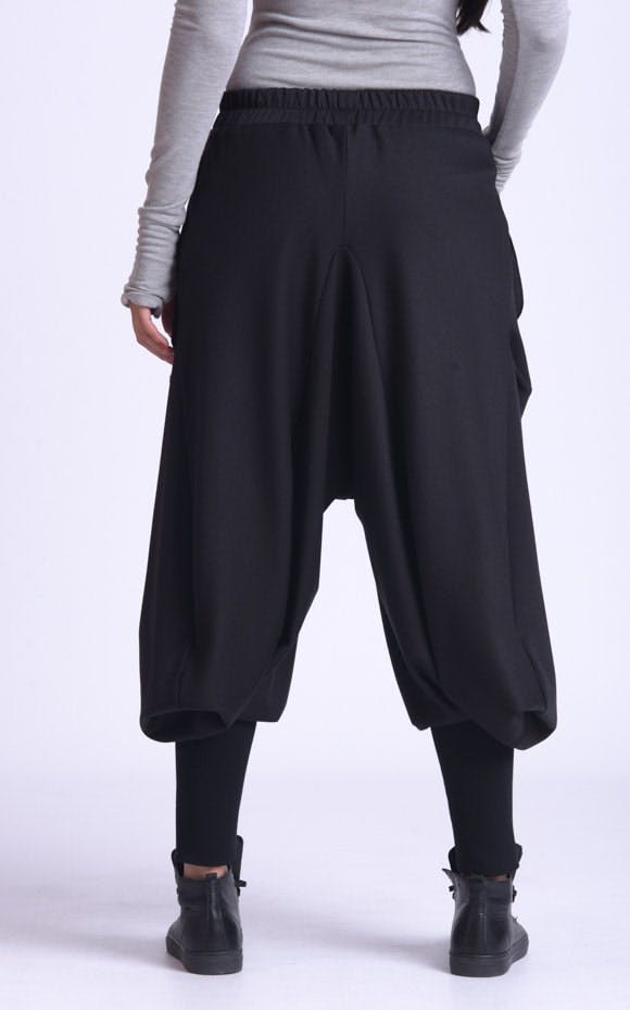 Thumbnail preview #8 for Drop Crotch Pants With Front Pockets