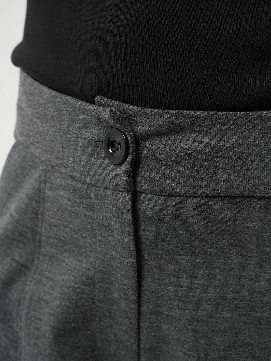 Thumbnail preview #7 for Ankle-Length Gray Cargo Pants