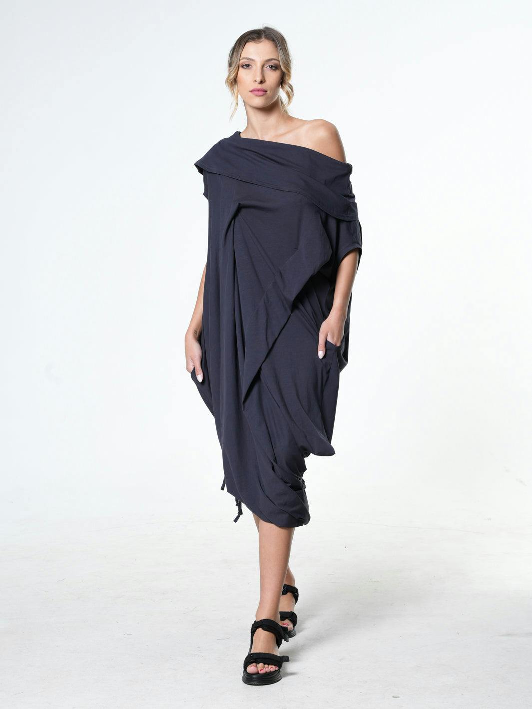 Thumbnail preview #1 for Oversize Cotton Kaftan Dress