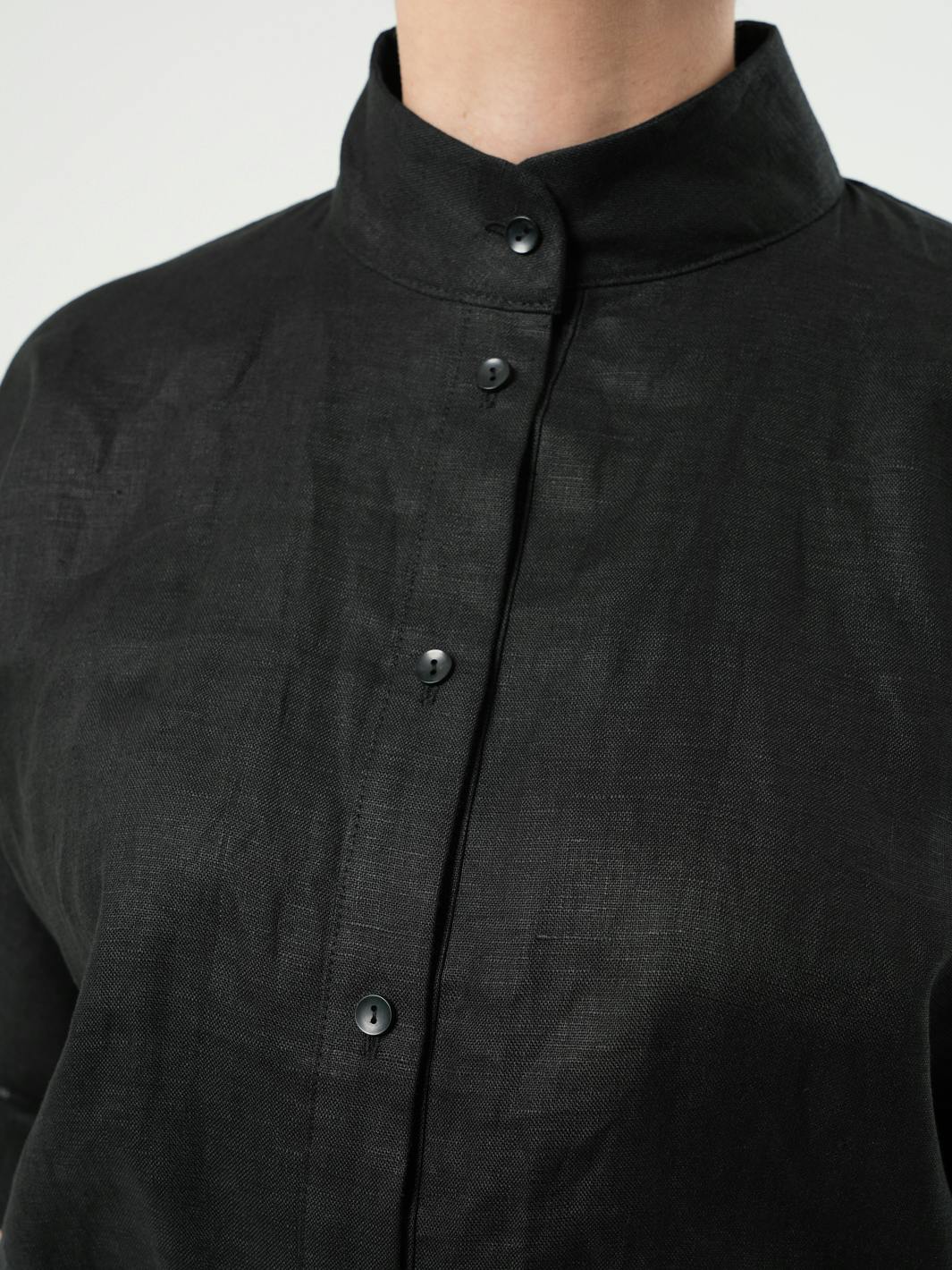 Thumbnail preview #15 for Maxi Linen Shirt Dress