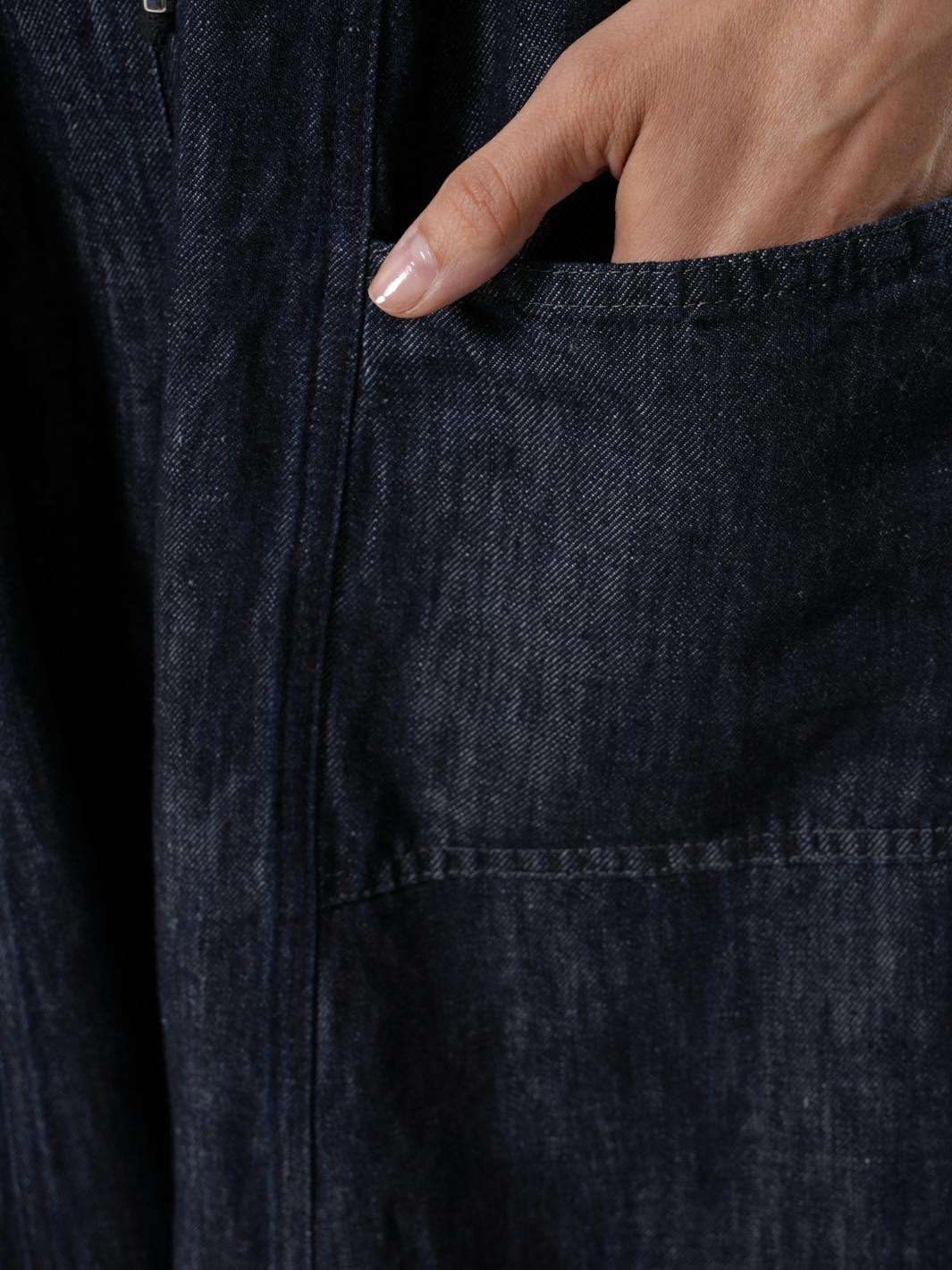 Thumbnail preview #8 for Casual Denim Pants With Linen