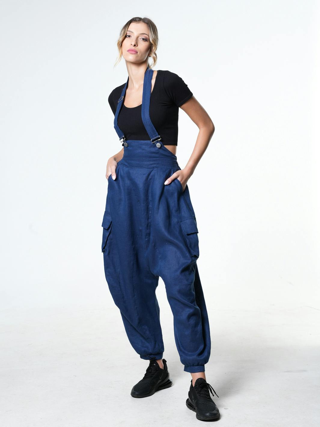 Oversize Linen Jumpsuit , a product by METAMORPHOZA