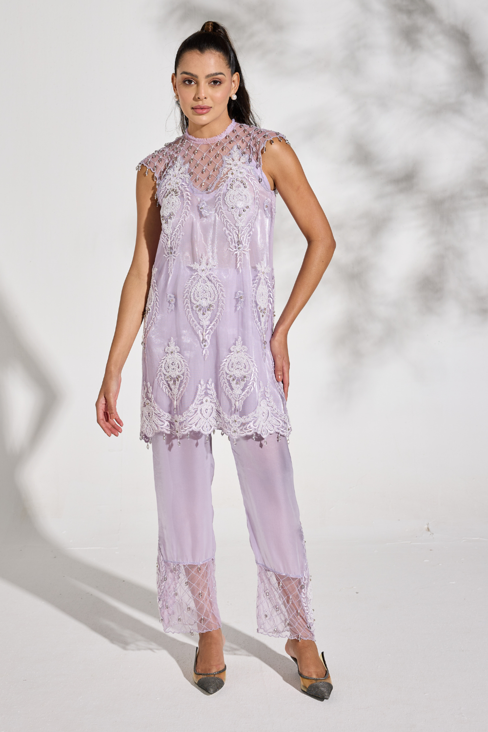 Beaded Lilac Set, a product by Saltz n sand 