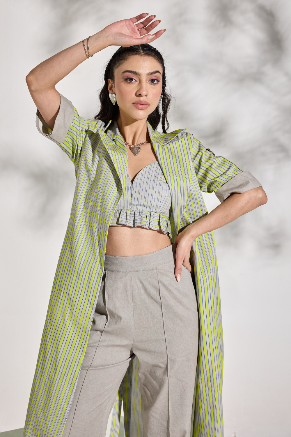 Lime Green Trench Set, a product by Saltz n sand 