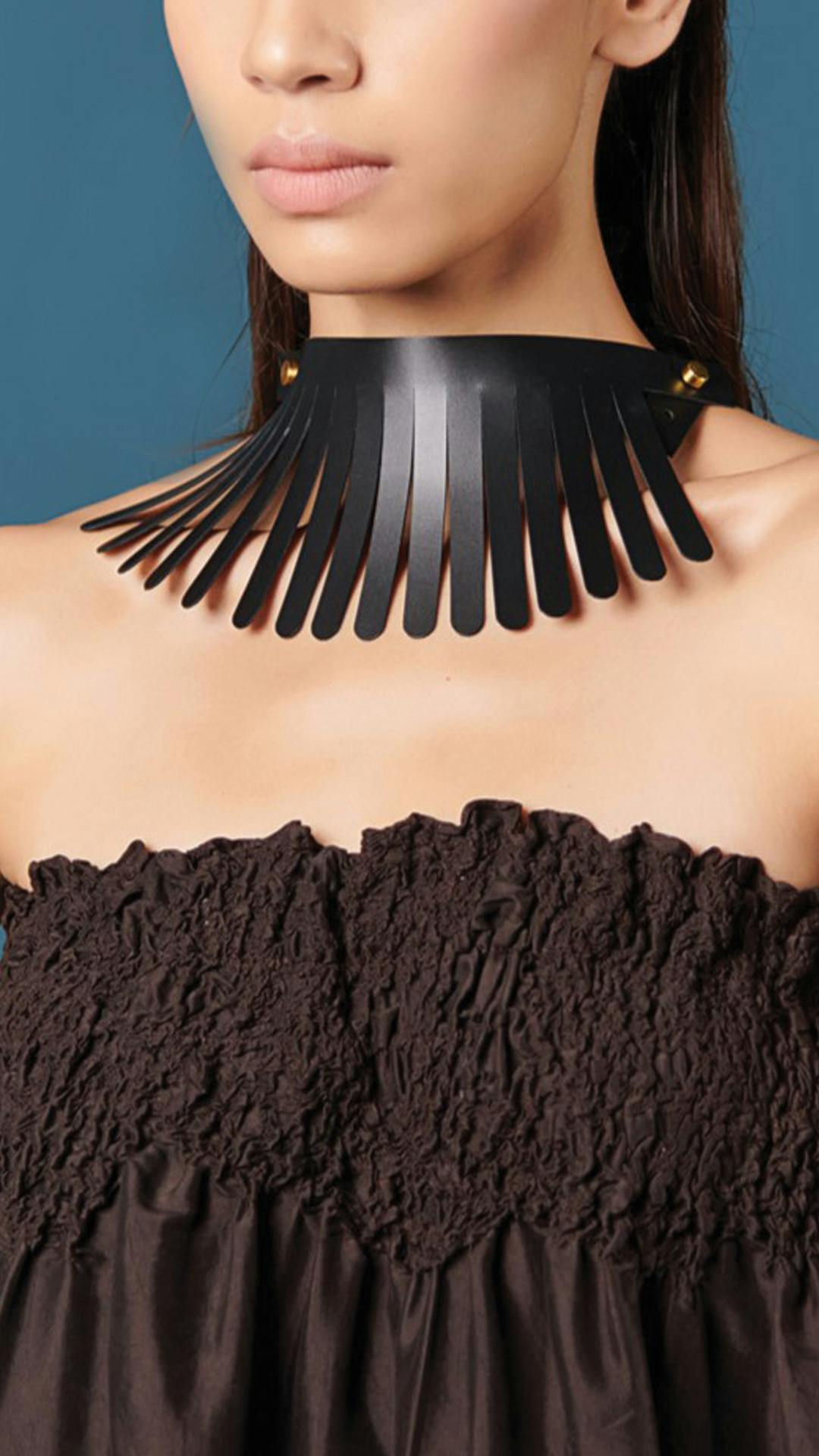 Fringe Choker, a product by NO NA MÉ