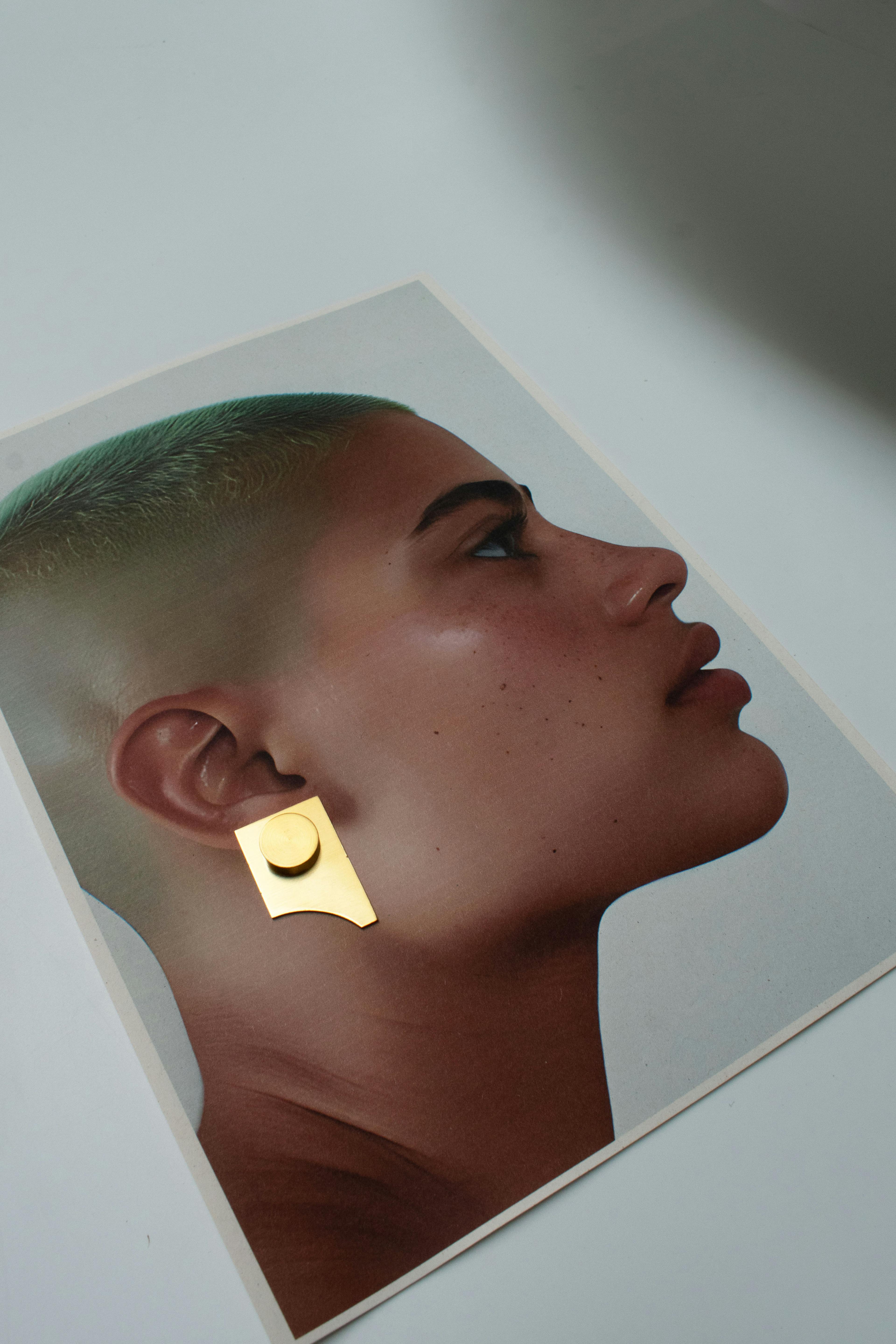 A Square & A Cut Out Earrings, a product by NO NA MÉ