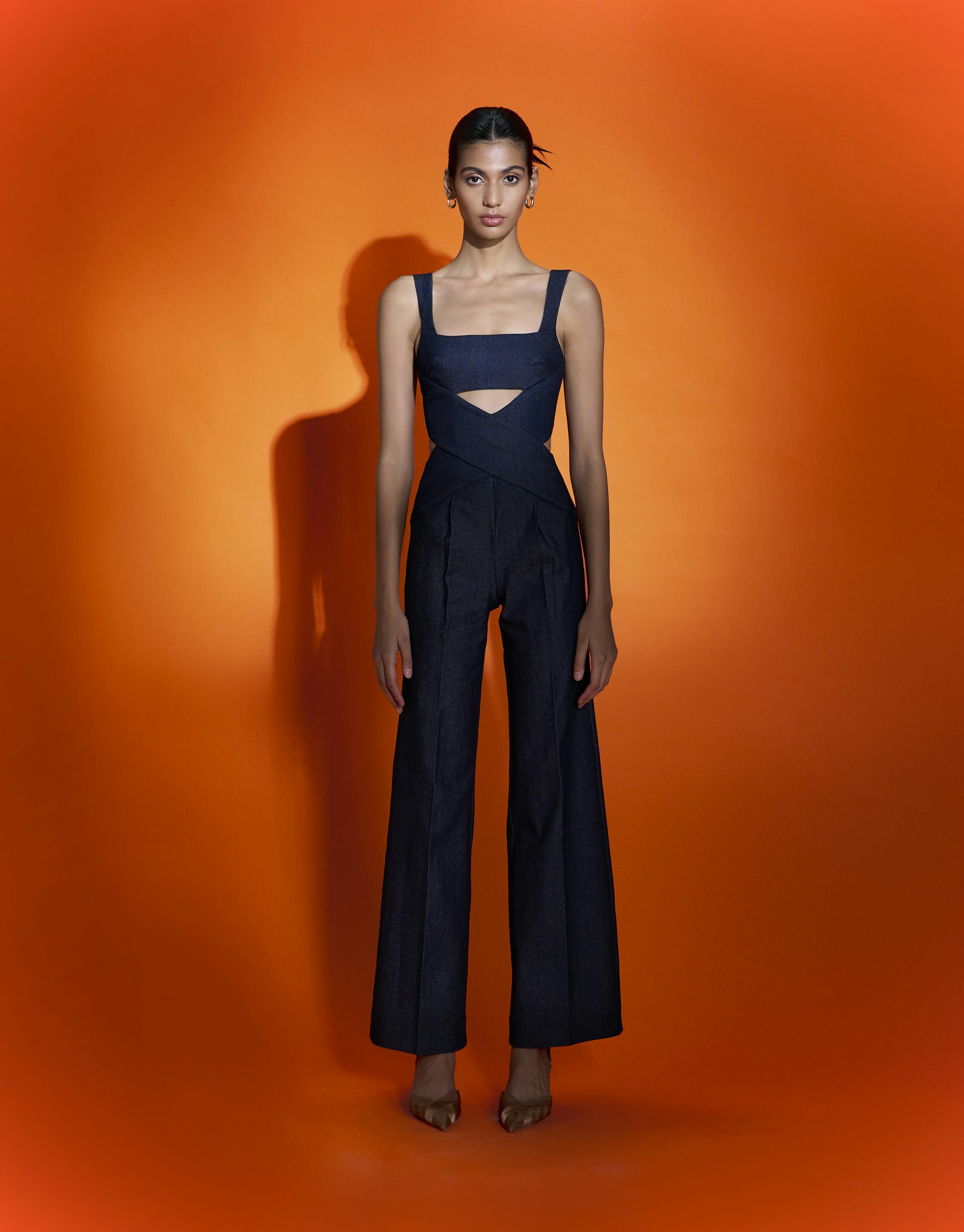 Thumbnail preview #4 for Ula panelled jumpsuit