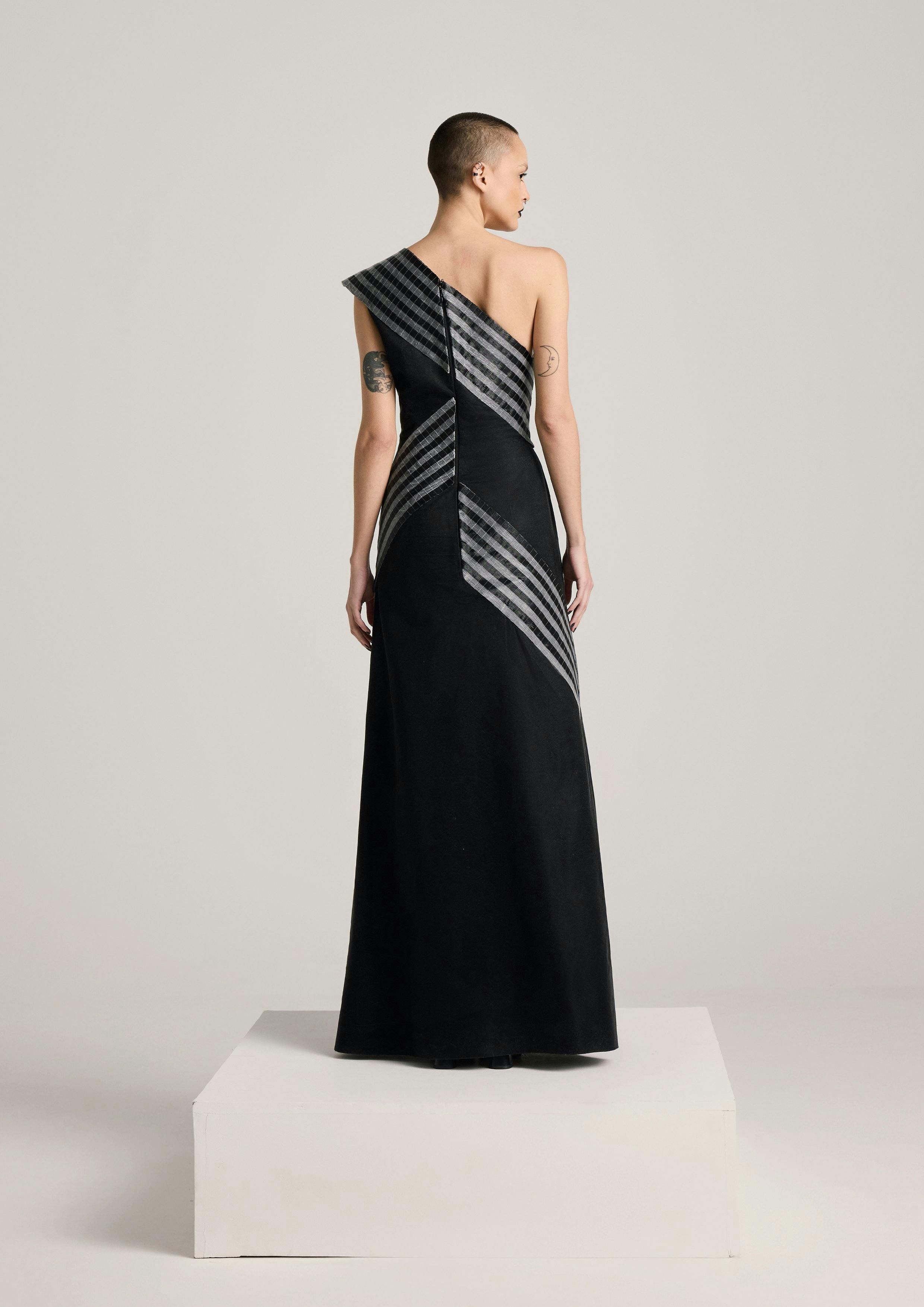 Thumbnail preview #2 for Asymmetric Glass Dress