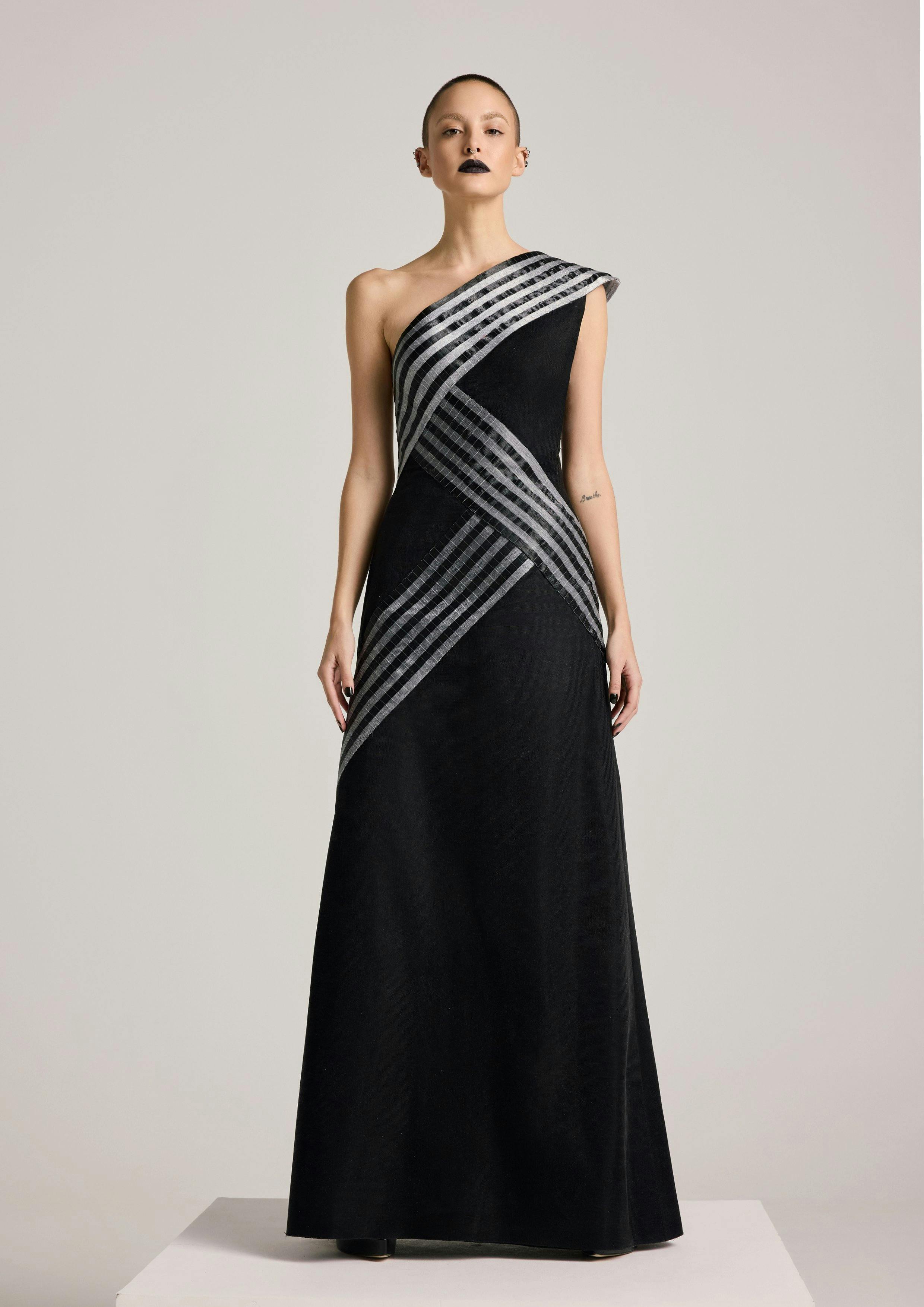 Thumbnail preview #0 for Asymmetric Glass Dress