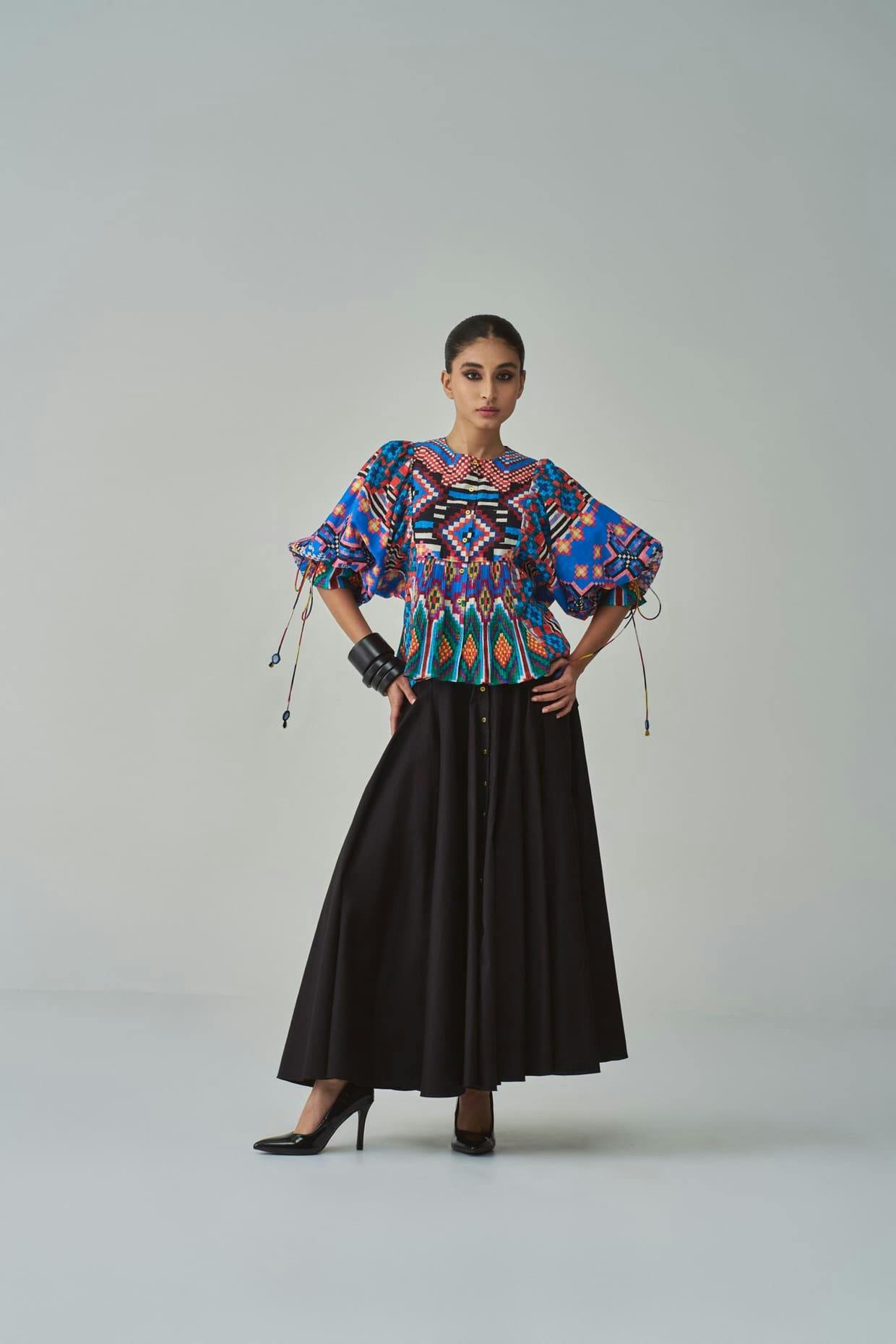 Tanya Blouse & Ria Skirt, a product by Saaksha & Kinni 