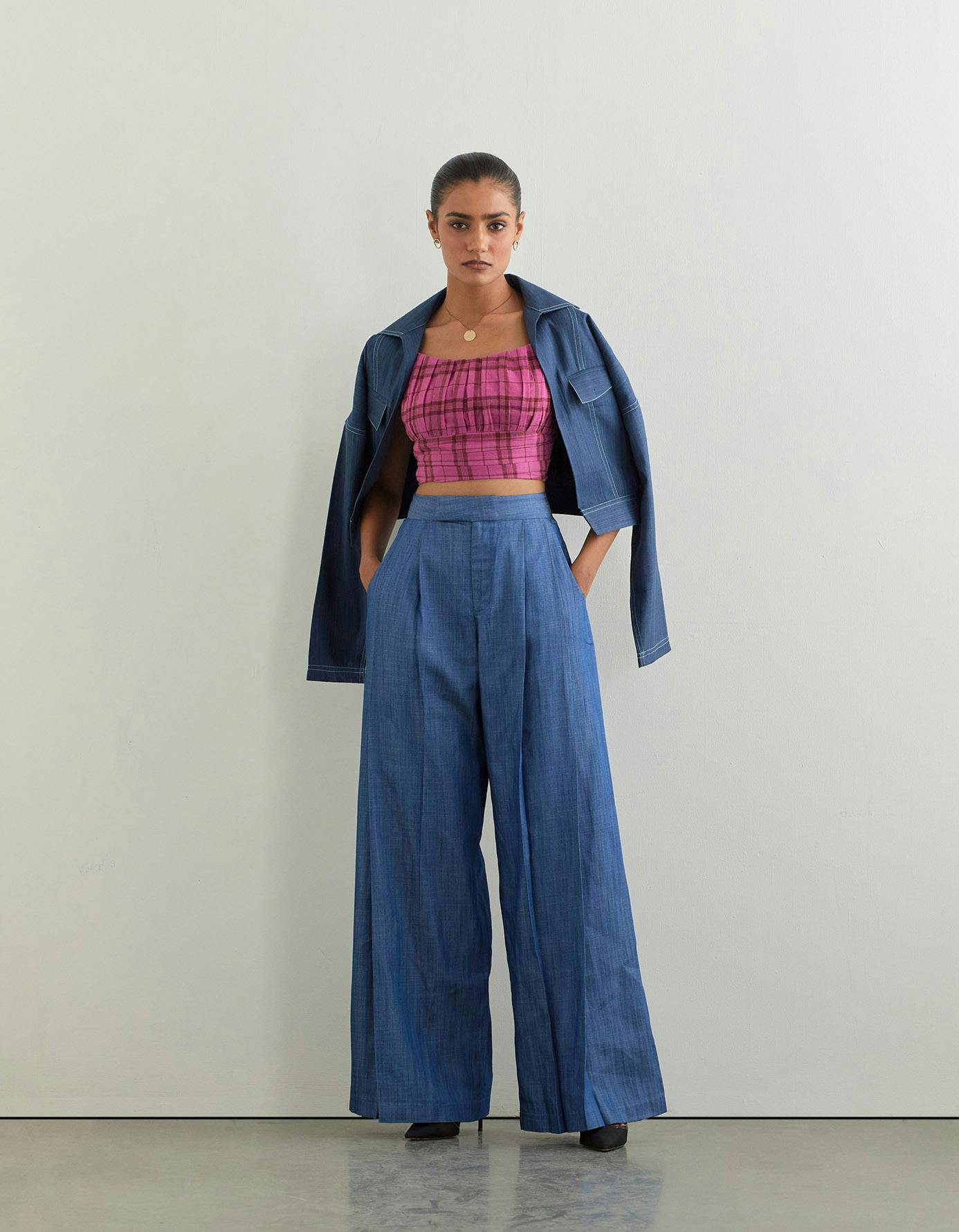 FLOW PANTS In TENCEL , a product by SIX BUTTONS DOWN